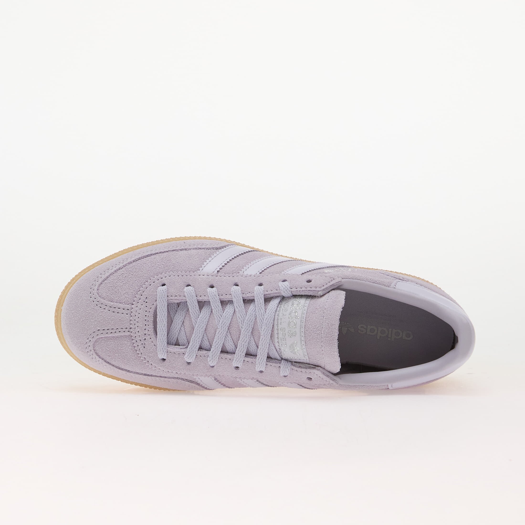 adidas Originals Сникърси adidas Handball Spezial Bold Silver Dawn/ Frozen Purple/ Gum 3