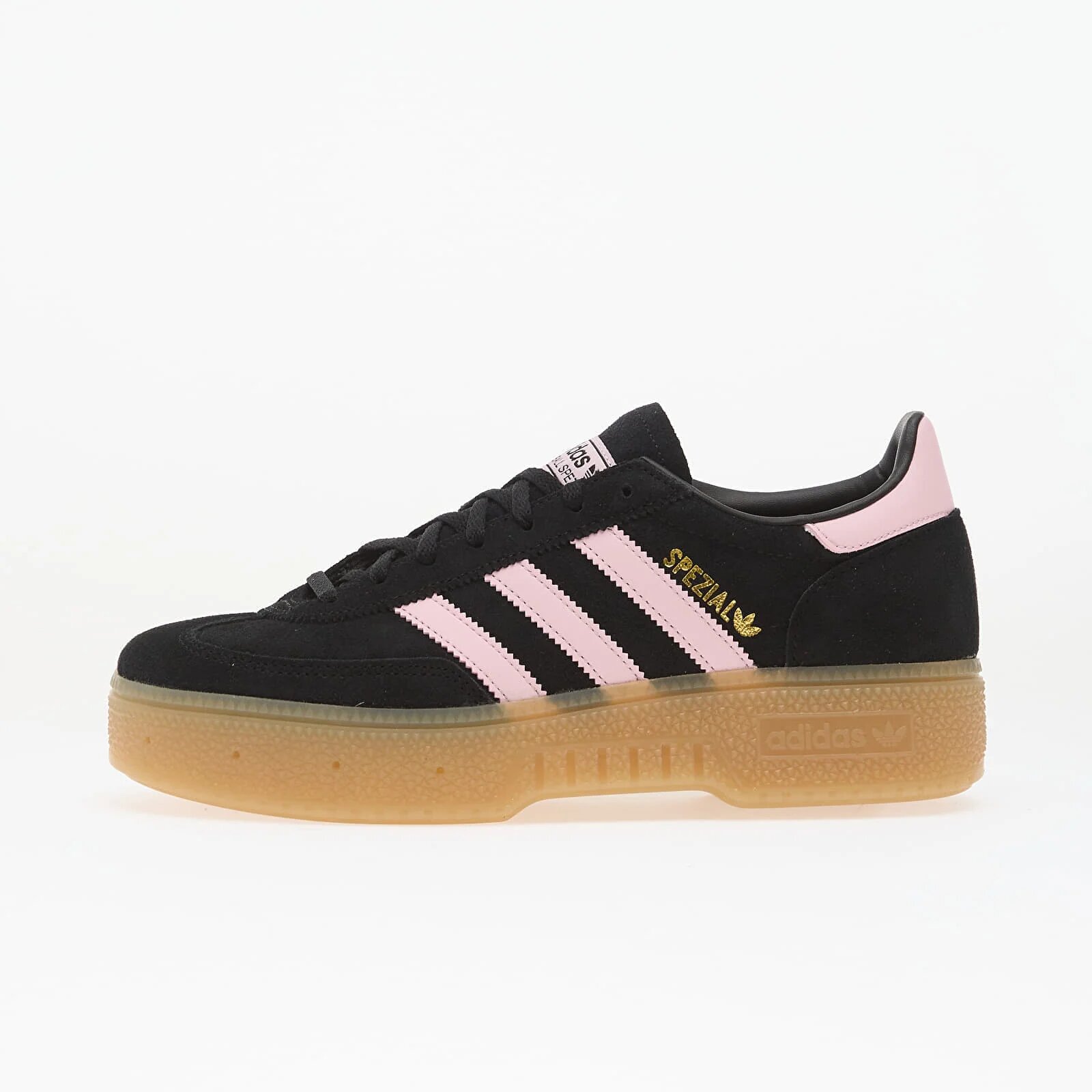 adidas Originals Сникърси adidas Handball Spezial Bold W Core Black/ Clear Pink/ Gum