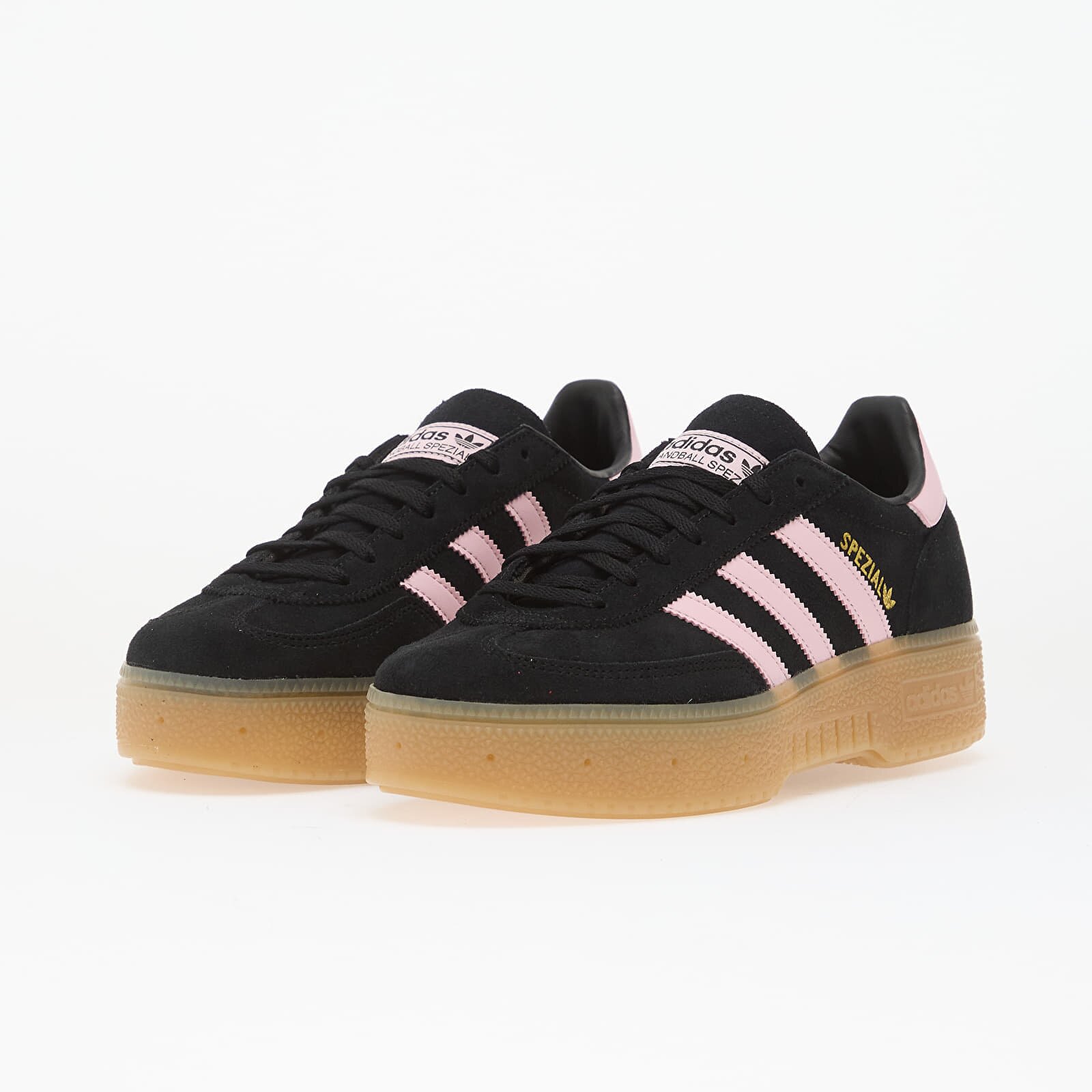 adidas Originals Сникърси adidas Handball Spezial Bold W Core Black/ Clear Pink/ Gum
