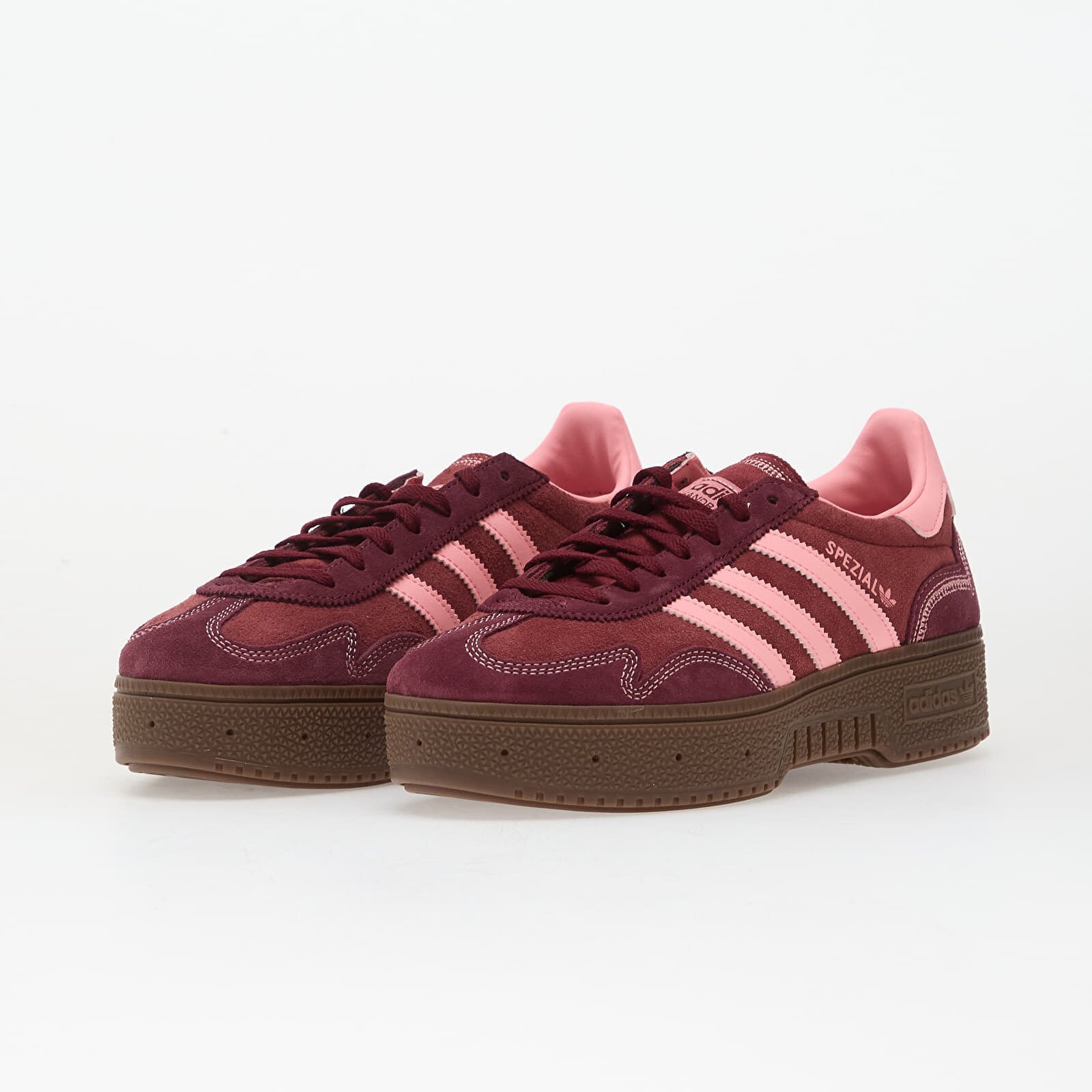 adidas Originals Сникърси adidas Handball Spezial Bold W Pinspa/ Shadow Red/ Pinspa