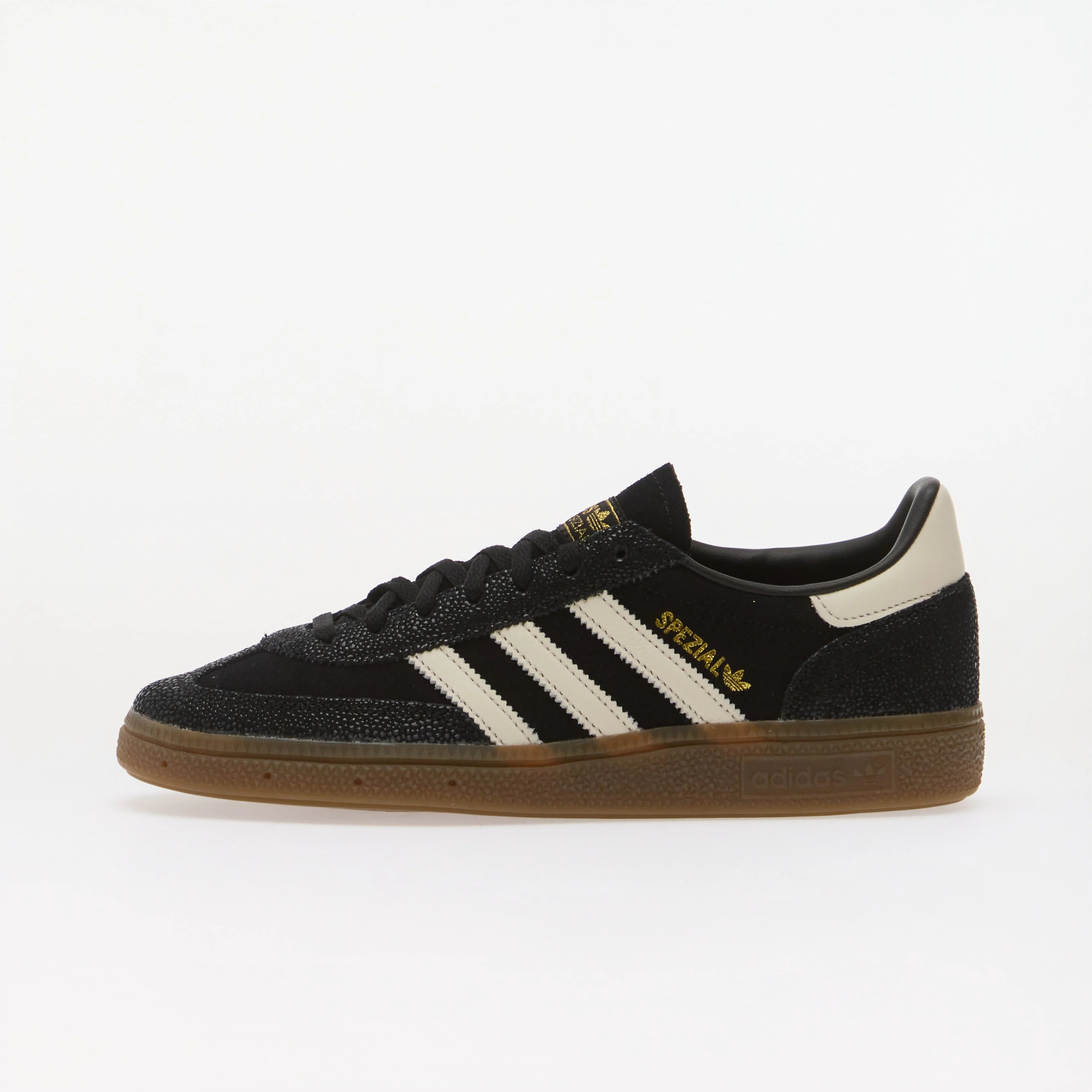 adidas Originals Сникърси adidas Handball Spezial Core Black/ Cloud White/ Gold Met.