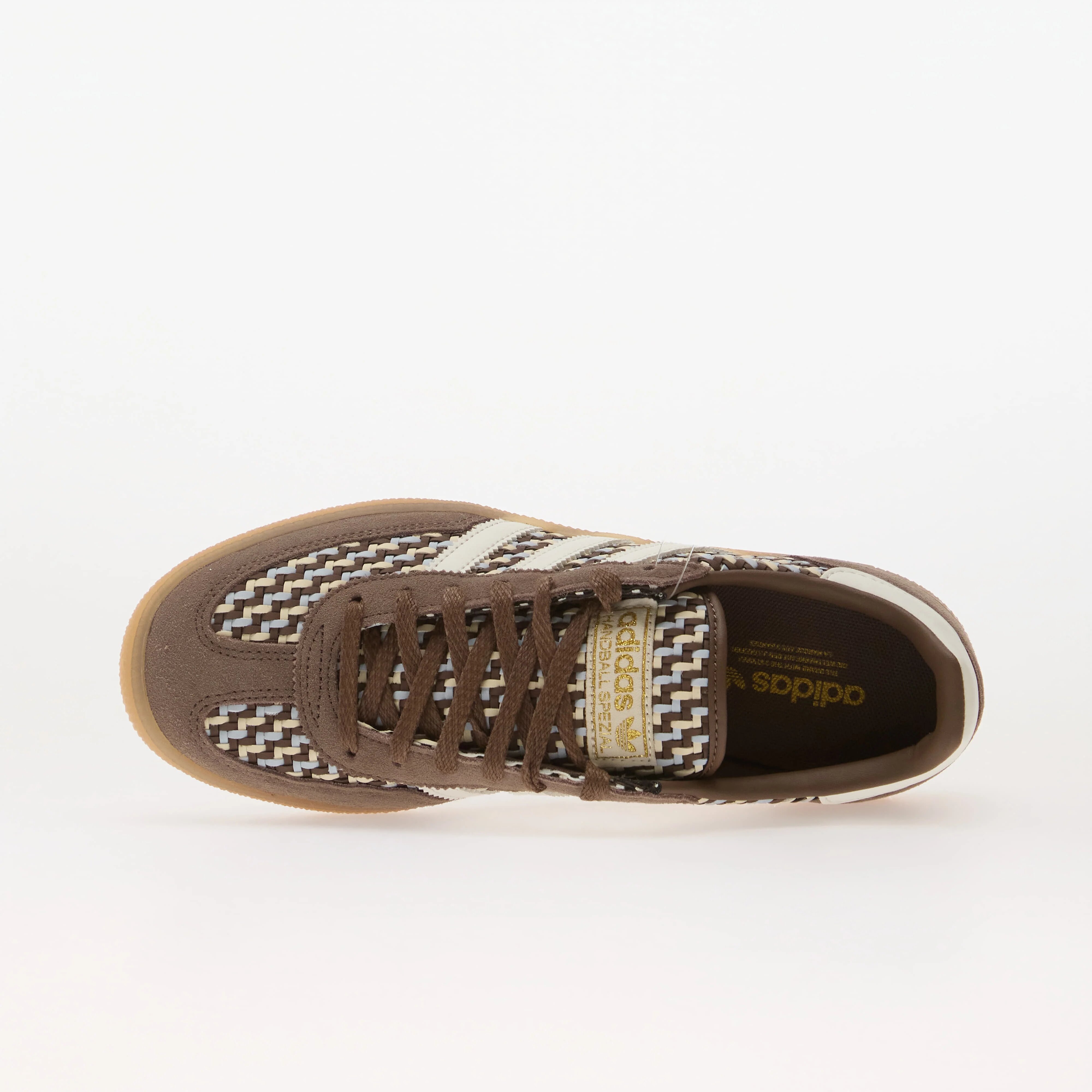 adidas Originals Сникърси adidas Handball Spezial Earth Strata/ Off White/ Gold Met.