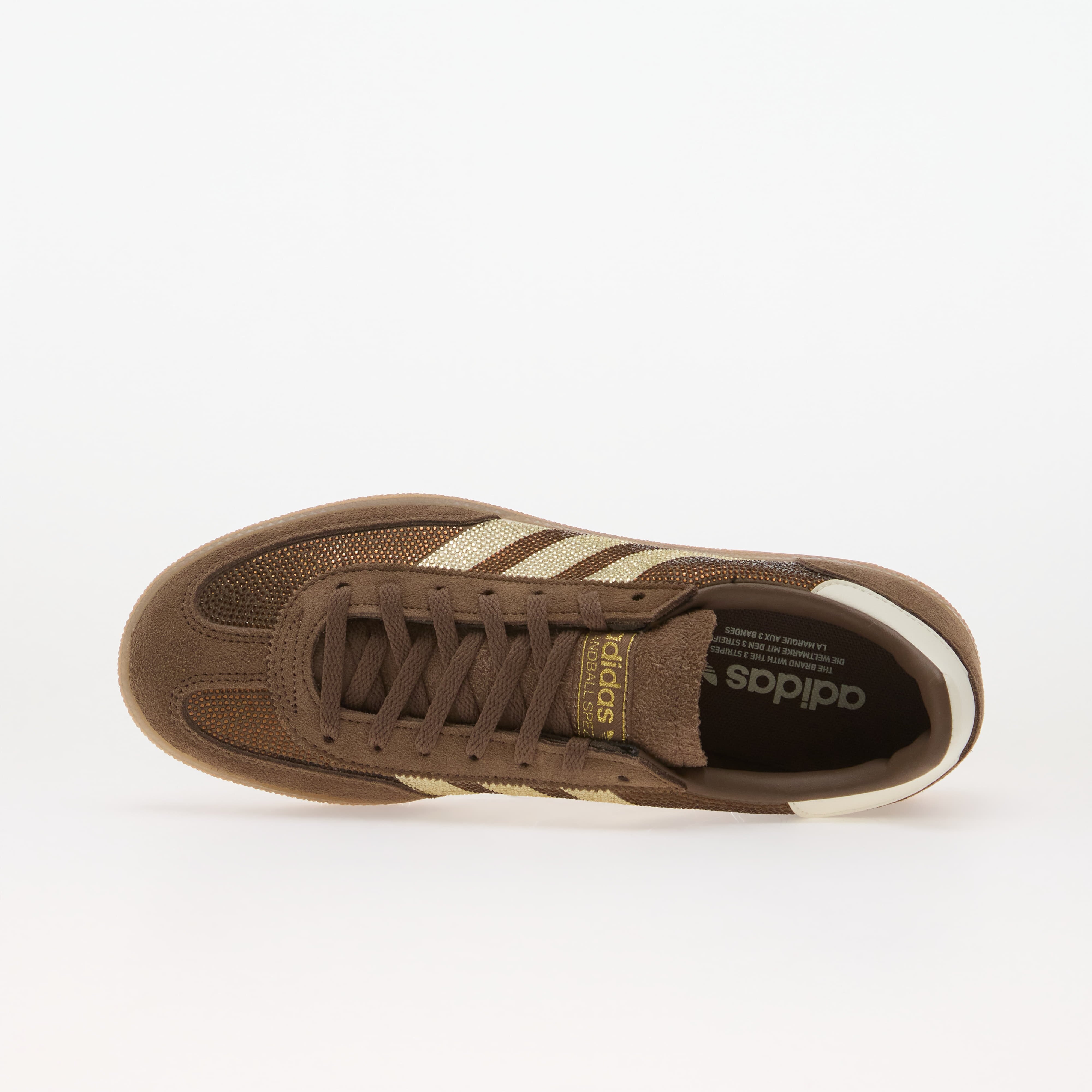 adidas Originals Сникърси adidas Handball Spezial Earth Strata/ Off White/ Gold Met.