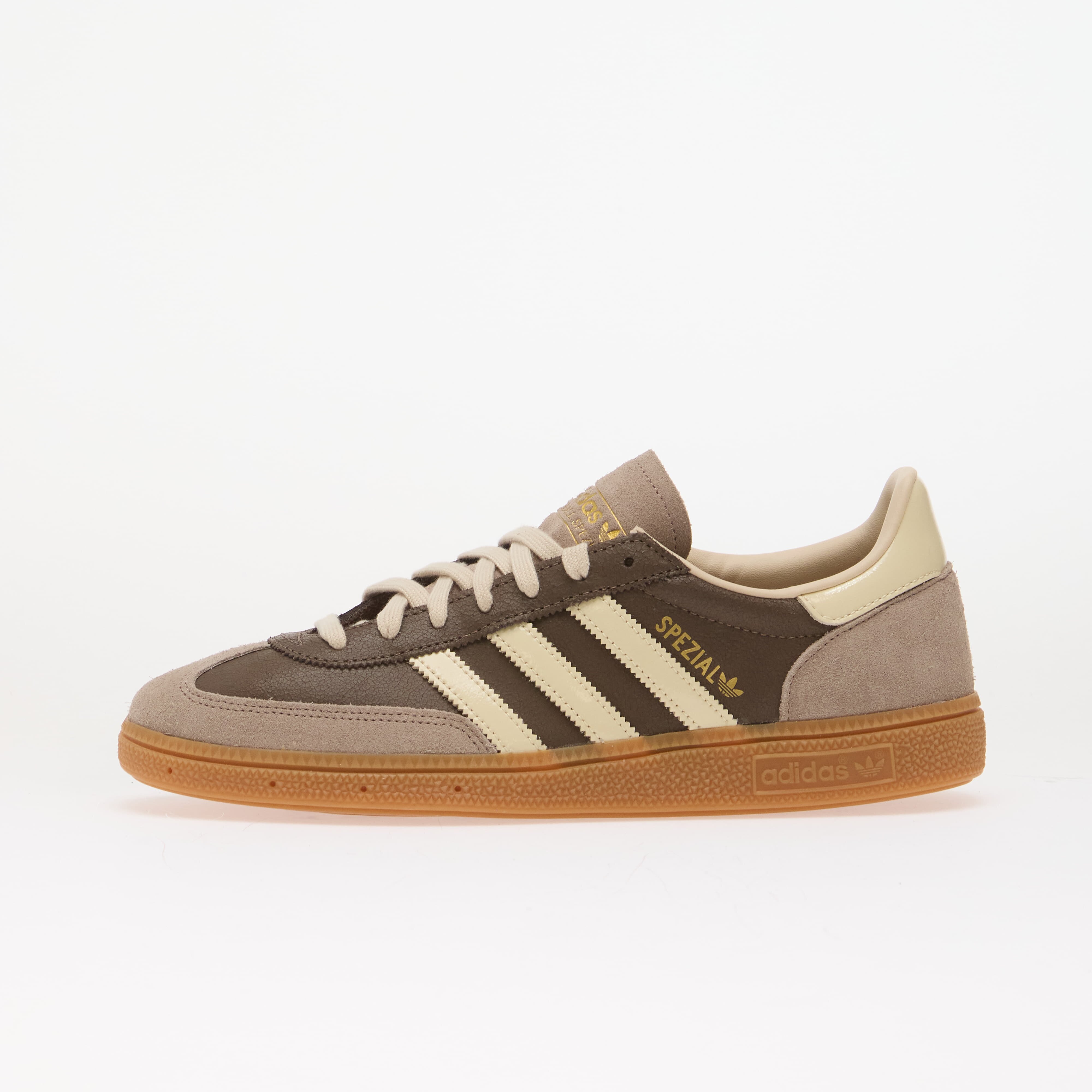 adidas Originals Сникърси adidas Handball Spezial Earth Strata/ Warm Vanilla/ Gum