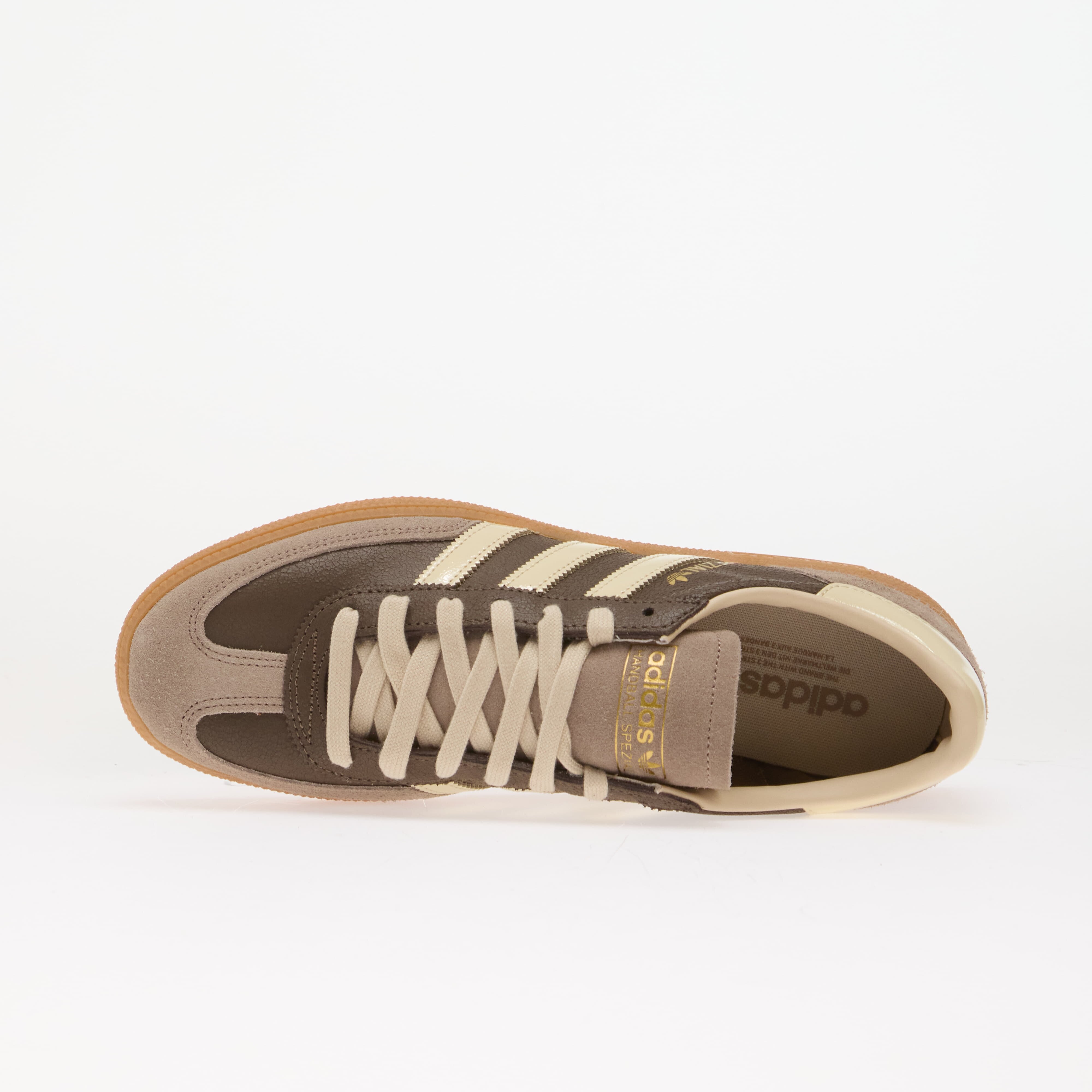 adidas Originals Сникърси adidas Handball Spezial Earth Strata/ Warm Vanilla/ Gum