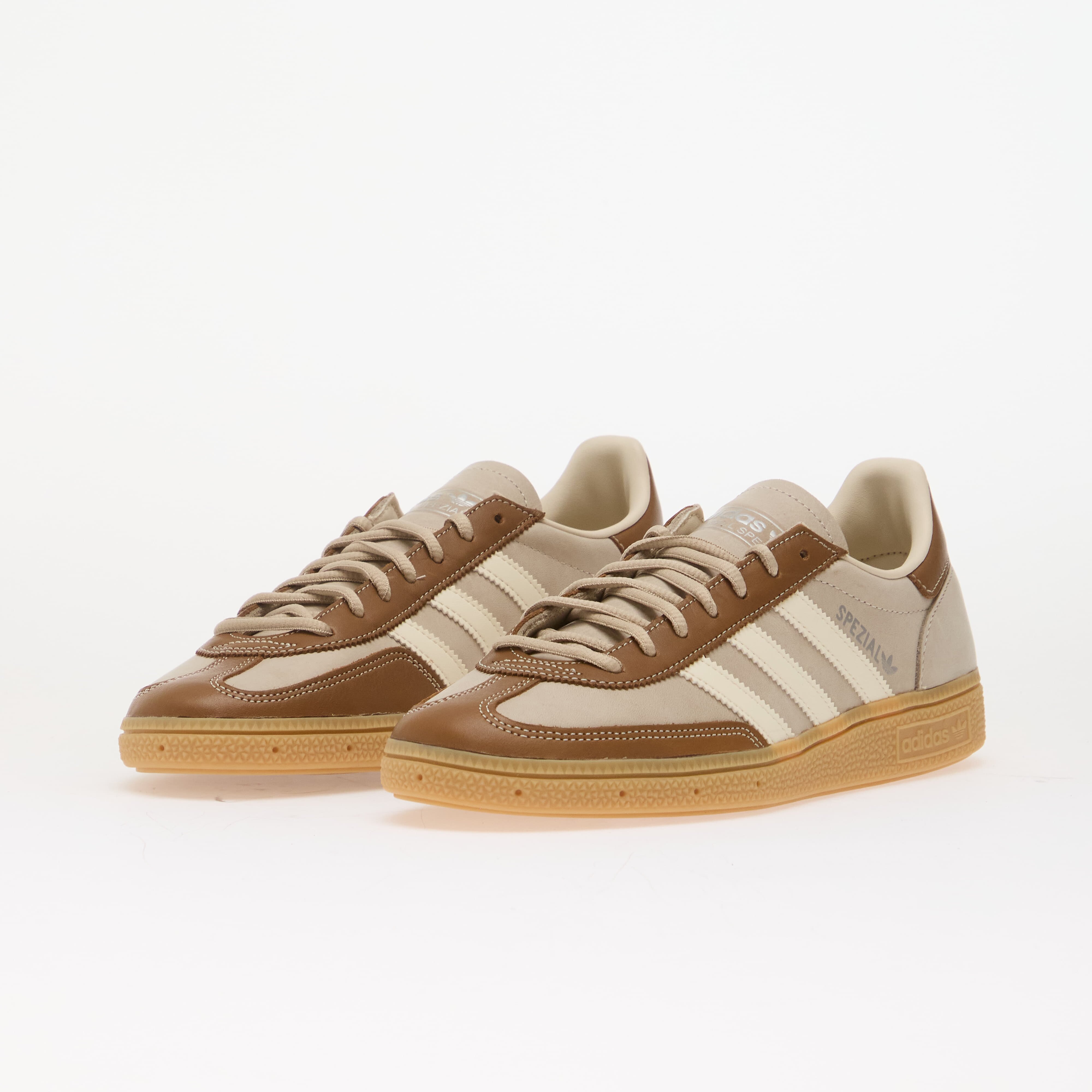 adidas Originals Сникърси adidas Handball Spezial Khaki Three/ Cream White/ Brown Desert