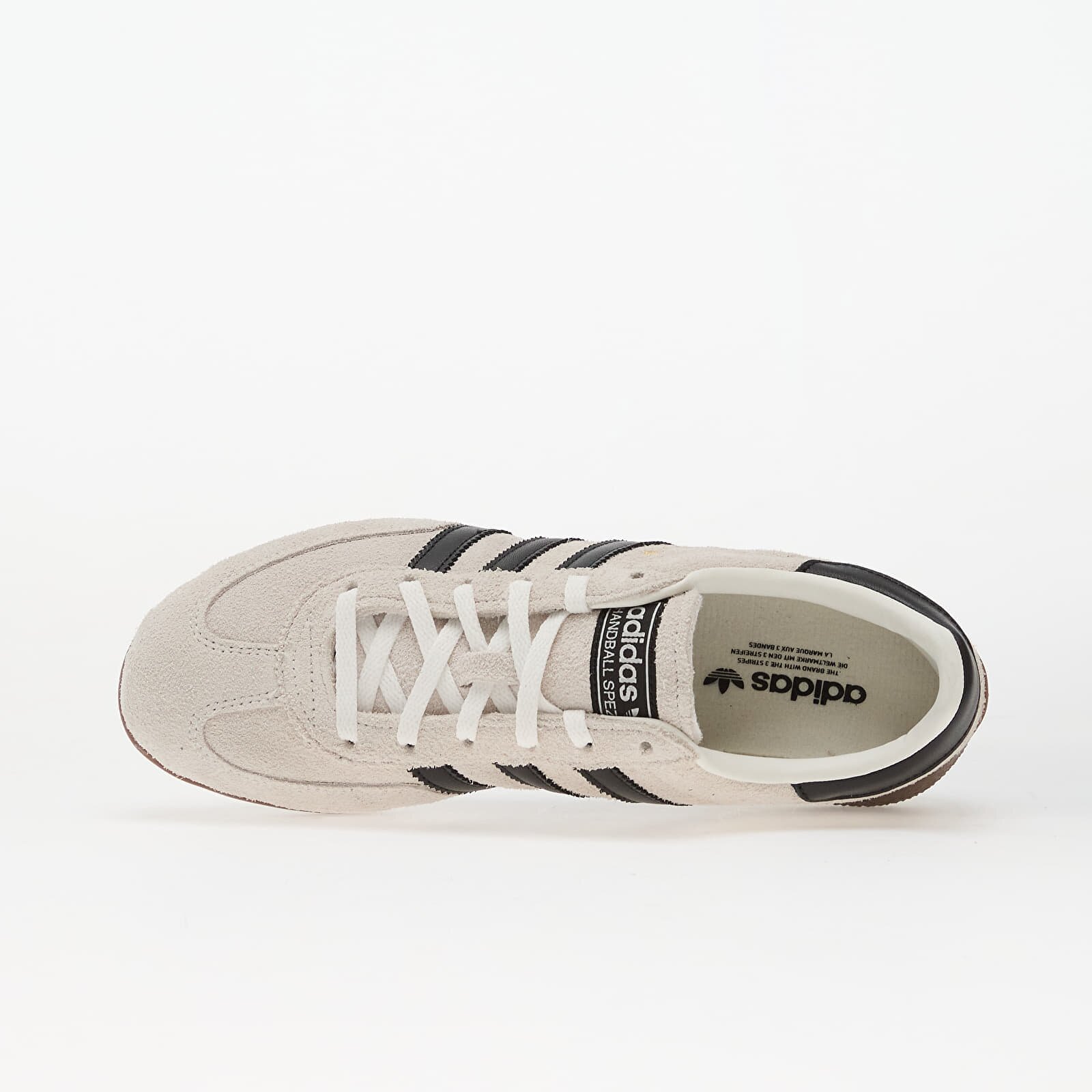 adidas Originals Сникърси adidas Handball Spezial Lo Pro W Core White/ Core Black/ Gold Metallic