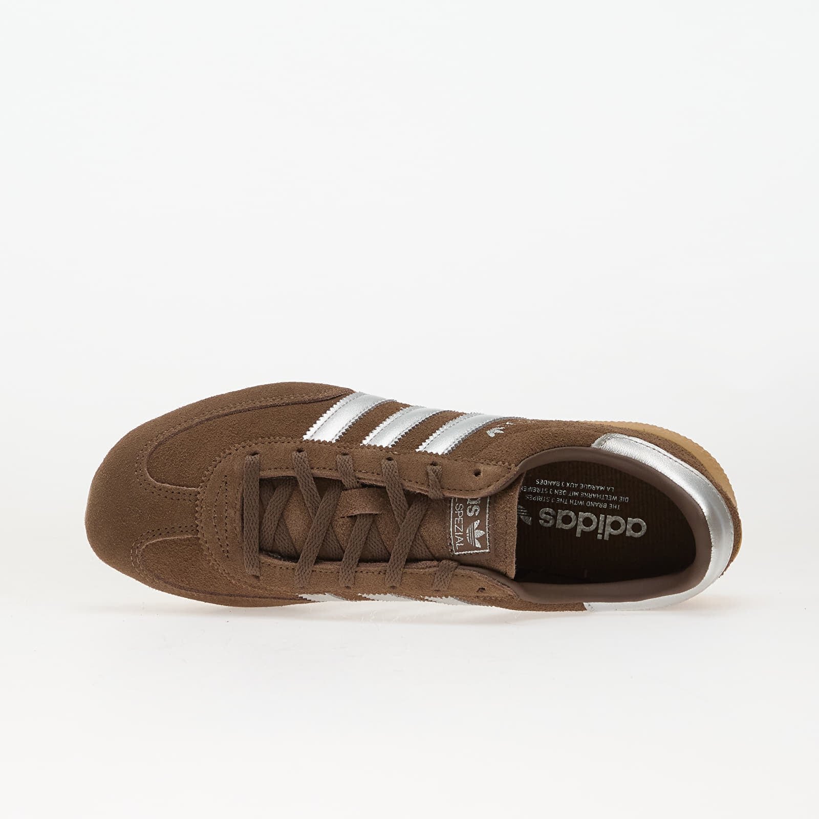 adidas Originals Сникърси adidas Handball Spezial Lo Pro W Earth Strata/ Silver Metallic/ Gum