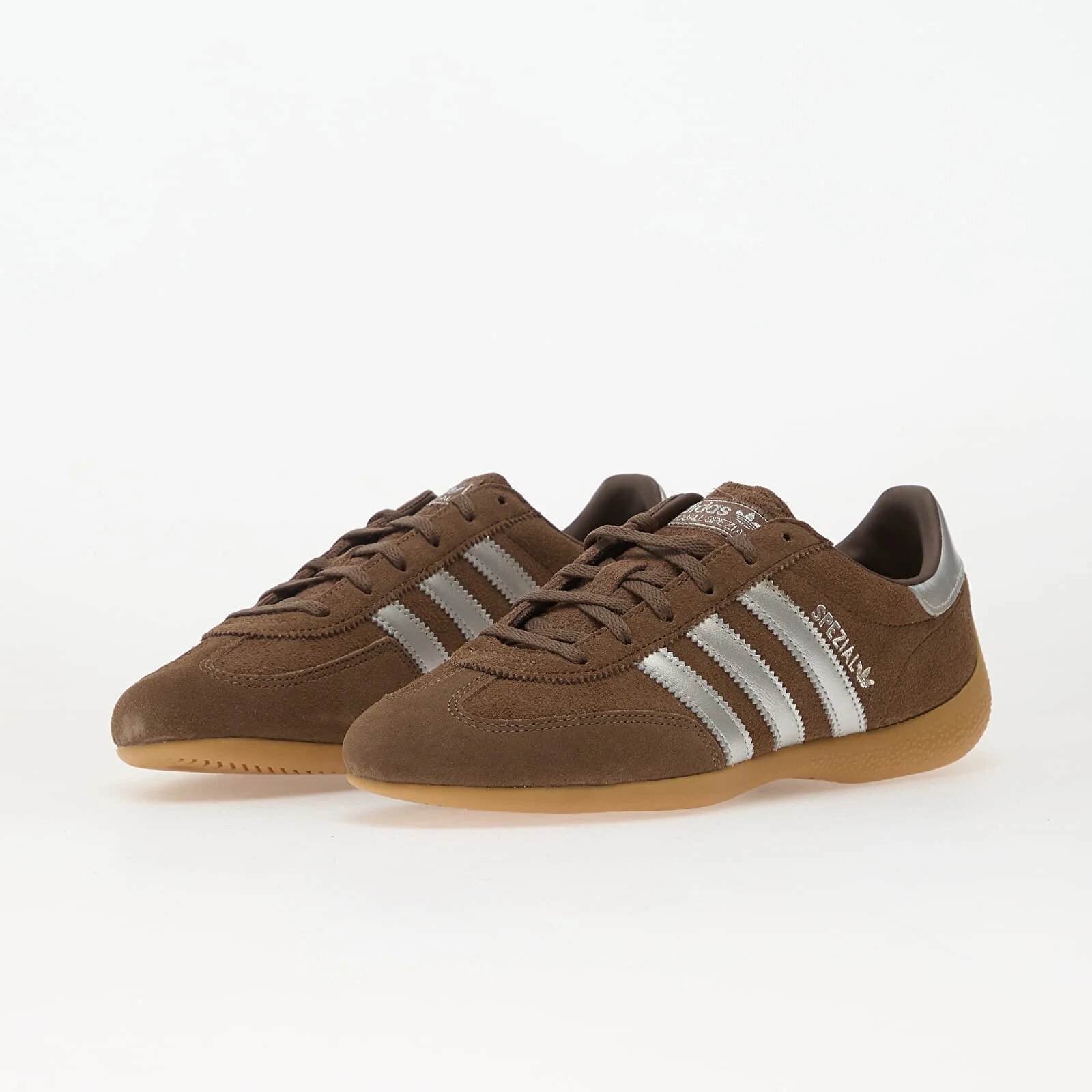 adidas Originals Сникърси adidas Handball Spezial Lo Pro W Earth Strata/ Silver Metallic/ Gum