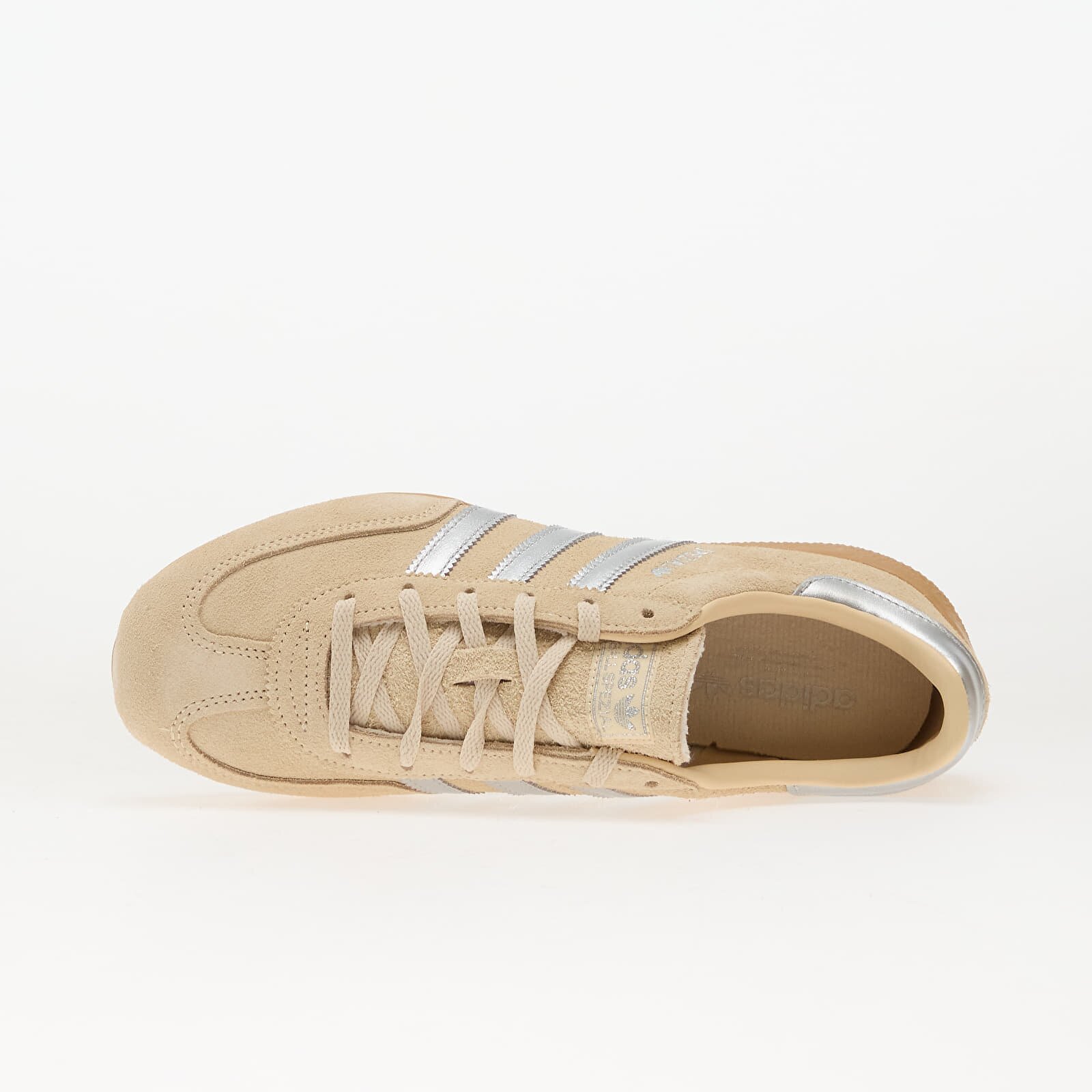 adidas Originals Сникърси adidas Handball Spezial Lo Pro W Sand Strata/ Silver Metallic/ Gum