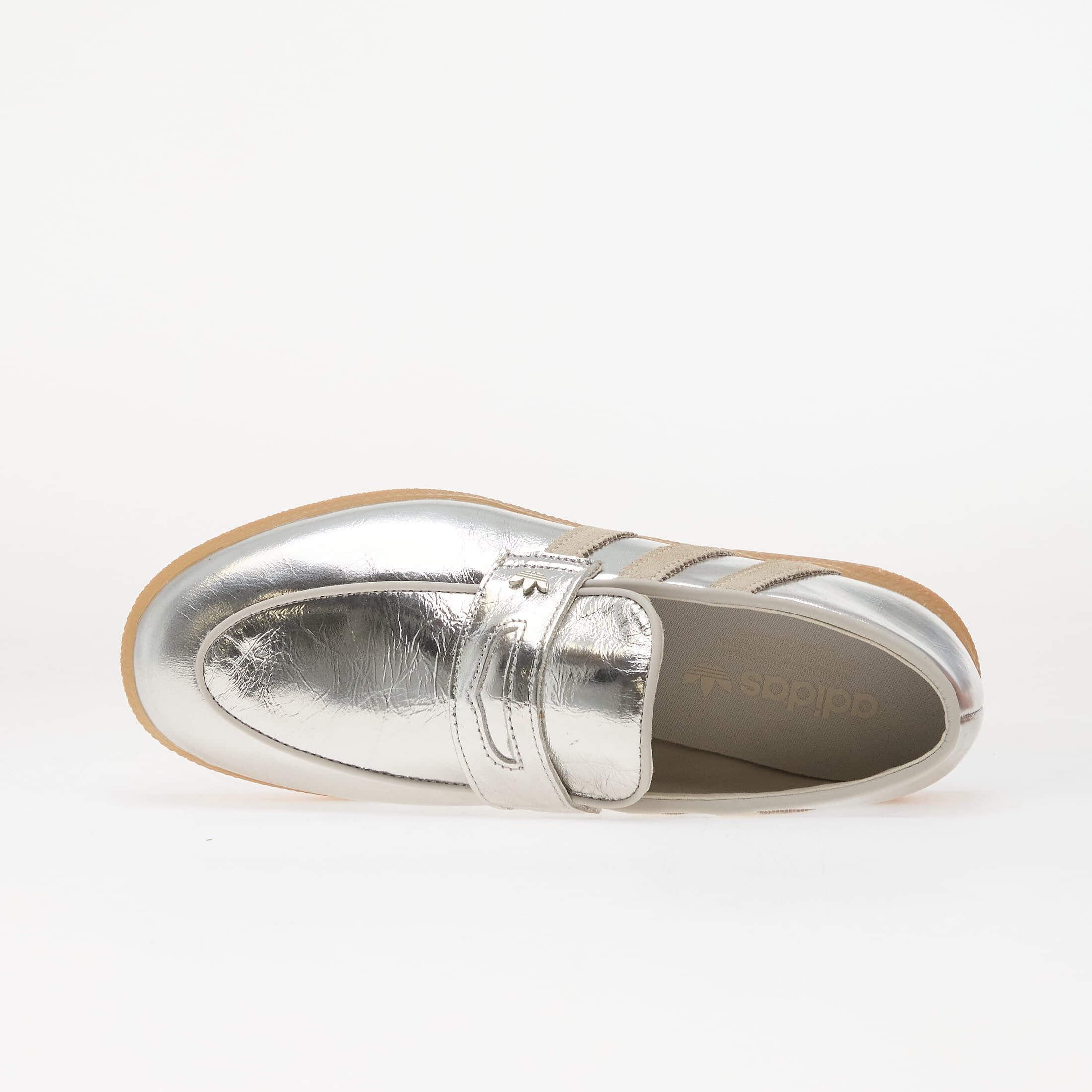 adidas Originals Сникърси adidas Handball Spezial Loafer Silver Met./ Off White/ Gum4