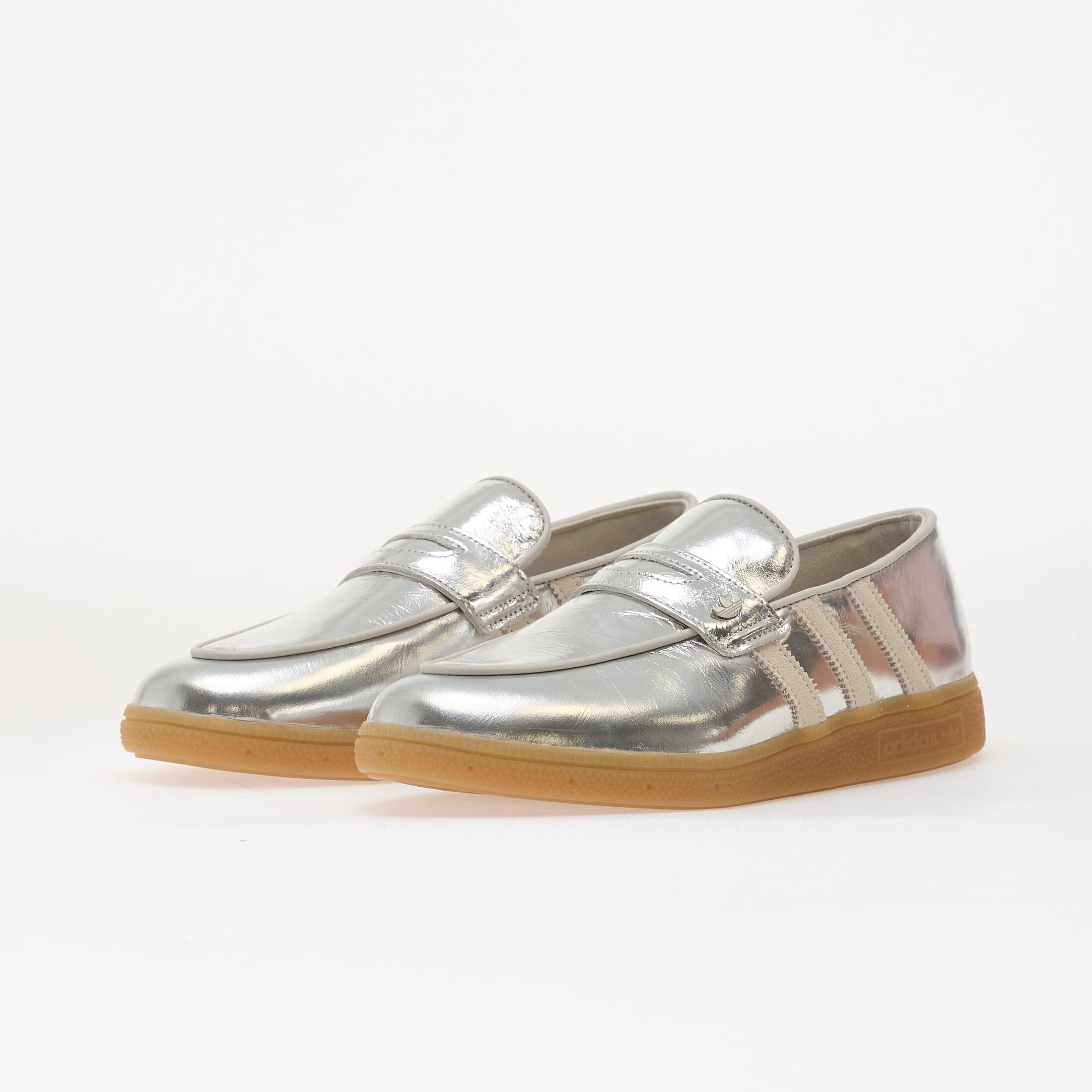 adidas Originals Сникърси adidas Handball Spezial Loafer Silver Met./ Off White/ Gum4