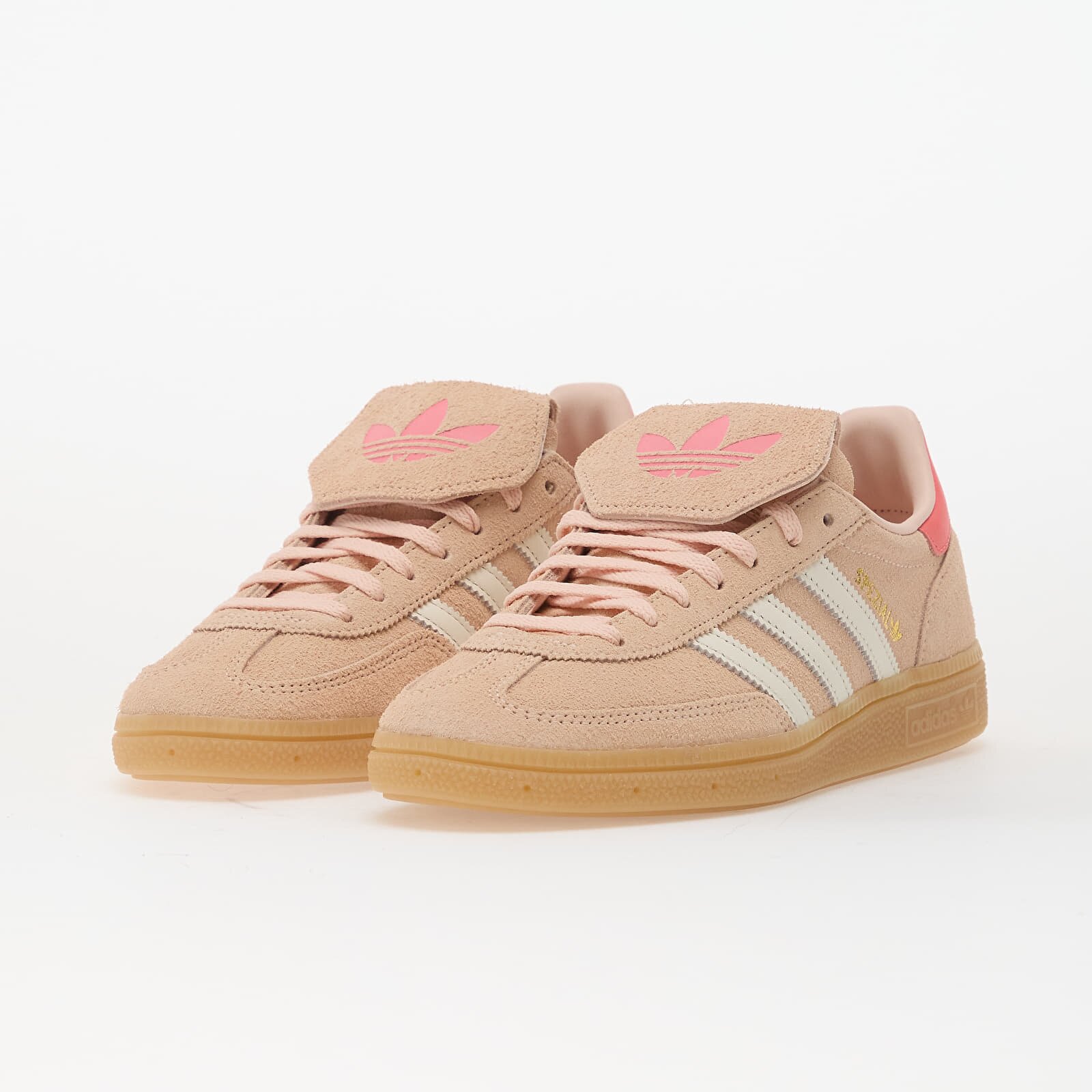 adidas Originals Сникърси adidas Handball Spezial Lt W Blush Pink/ Off White/ Semi Flash Red