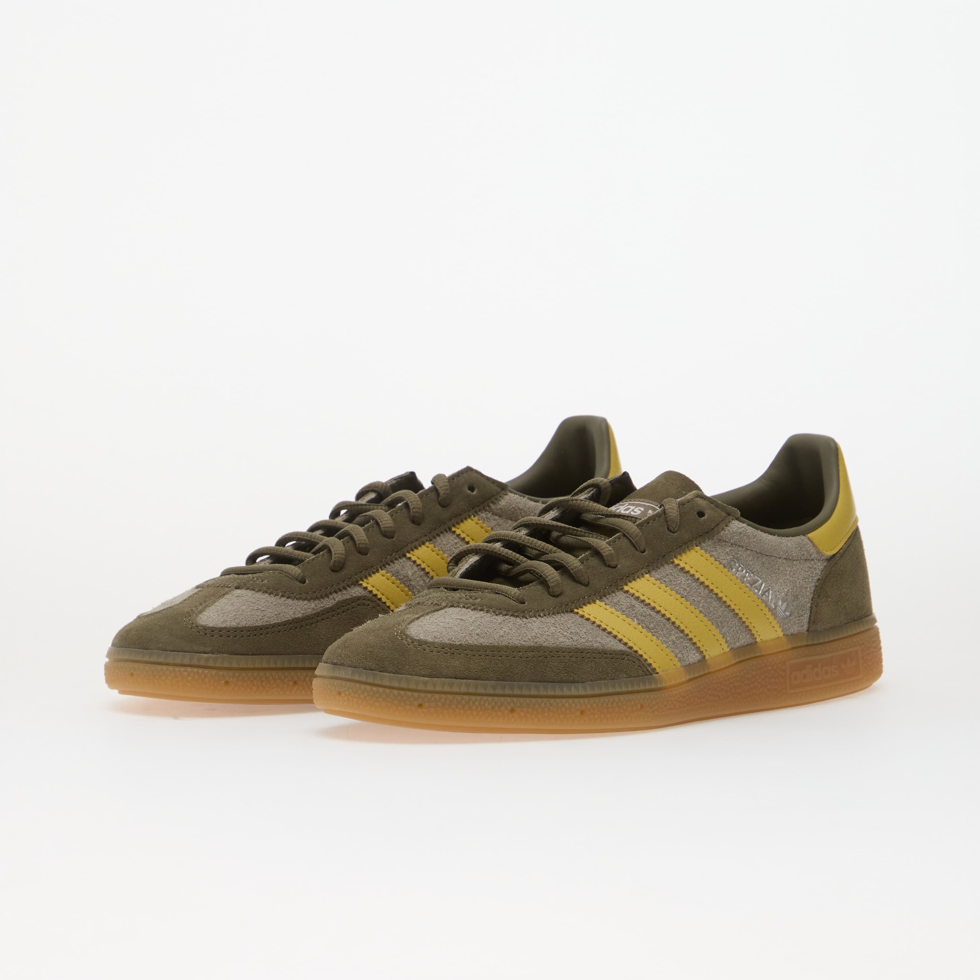 adidas Originals Сникърси adidas Handball Spezial Olive Strata/ Pyrite/ GUM4