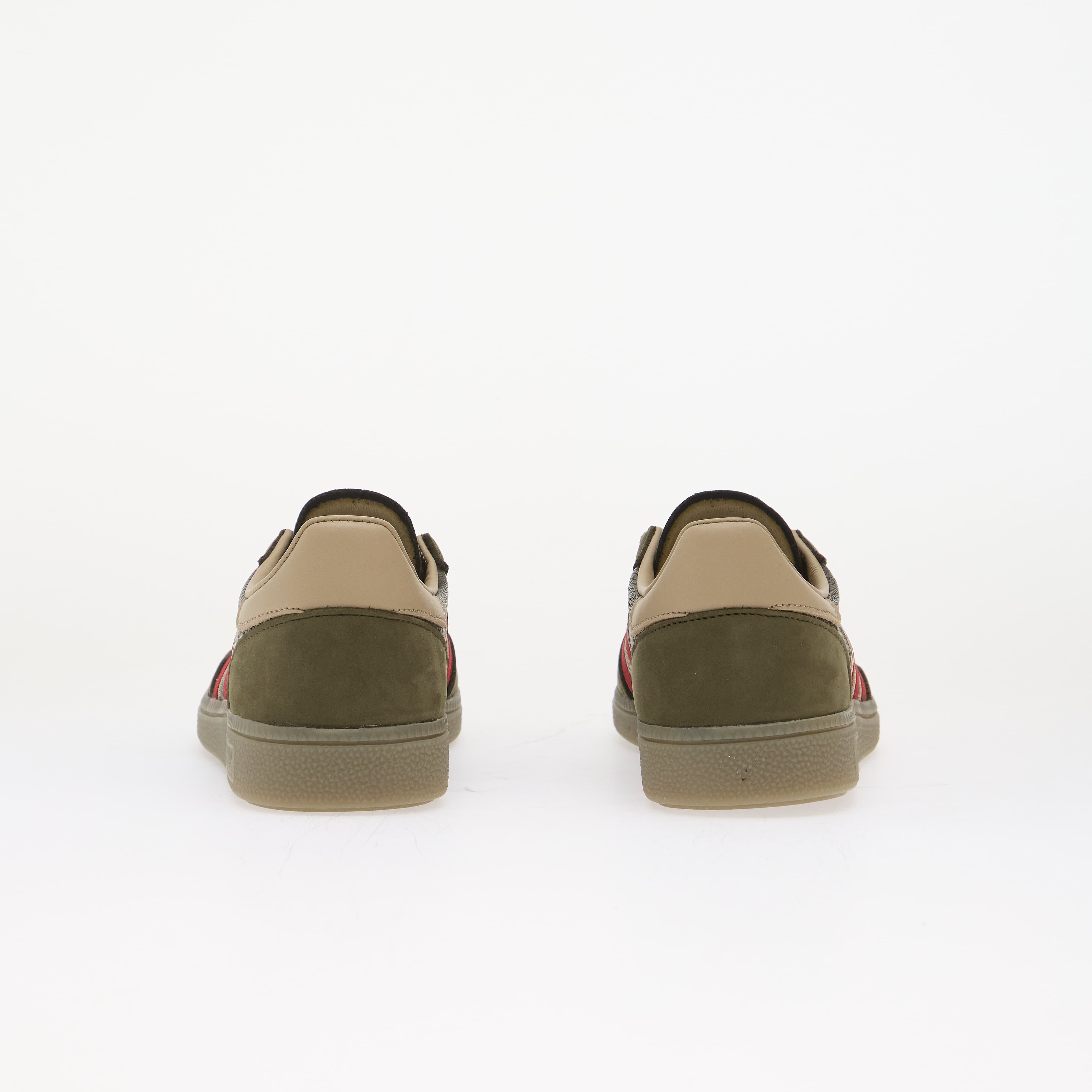 adidas Originals Сникърси adidas Handball Spezial Olive Strata/ Team Victory Red/ Khaki Three