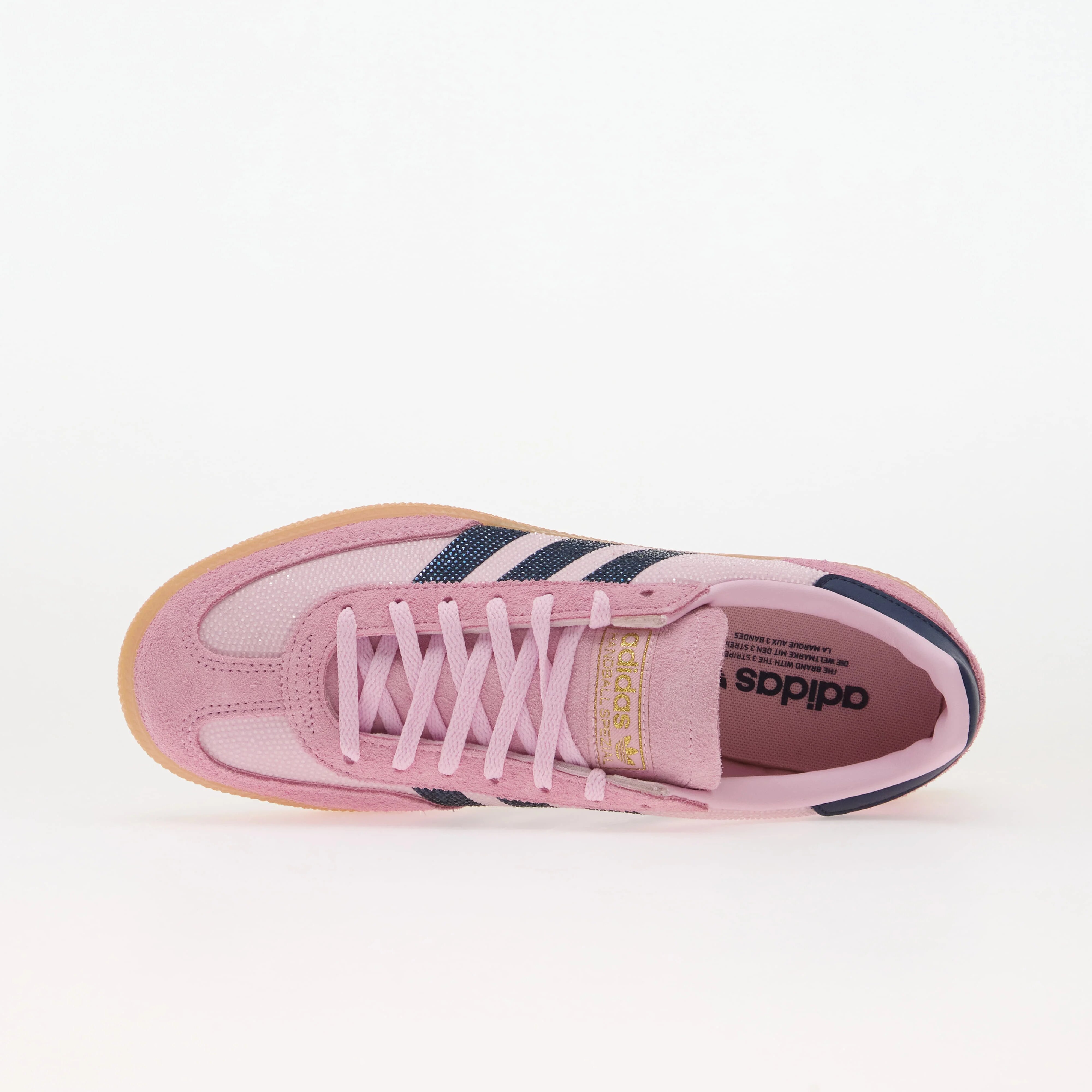 adidas Originals Сникърси adidas Handball Spezial Orchid Fusion/ Dark Blue/ Gold Met.
