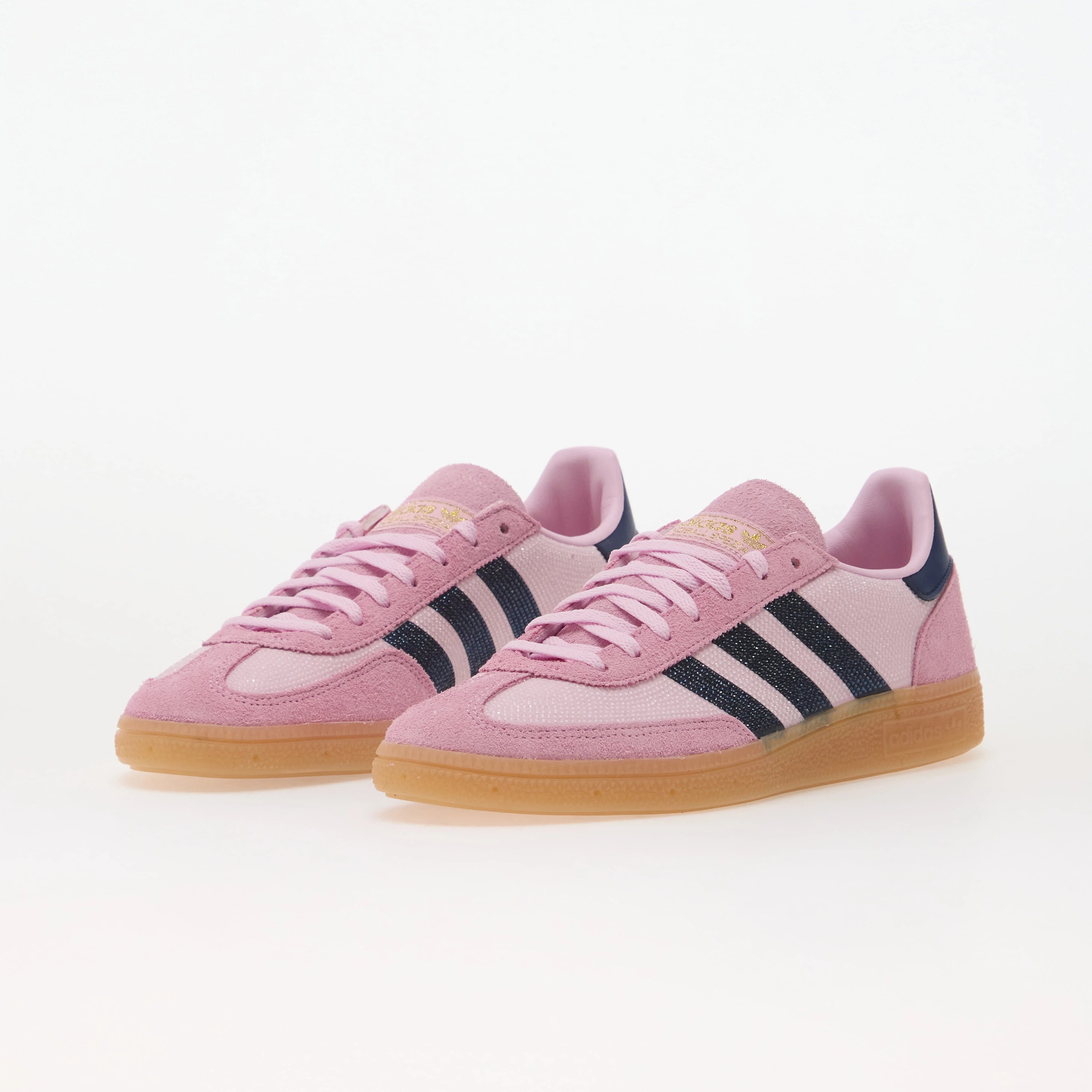 adidas Originals Сникърси adidas Handball Spezial Orchid Fusion/ Dark Blue/ Gold Met.