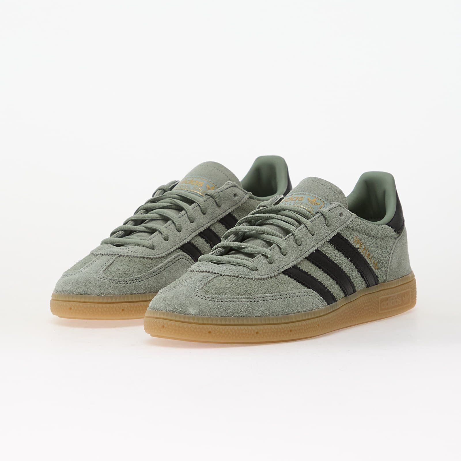 adidas Originals Сникърси adidas Handball Spezial Silver Green/ Core Black/ Gum4