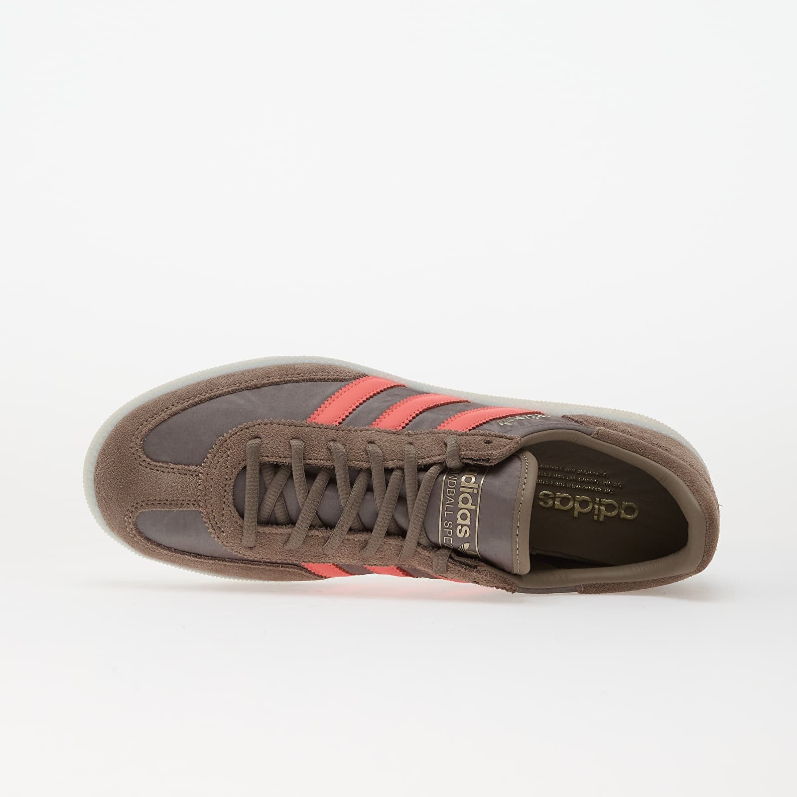 adidas Originals Сникърси adidas Handball Spezial Simple Brown/ Semi Flash Red/ Aluminium