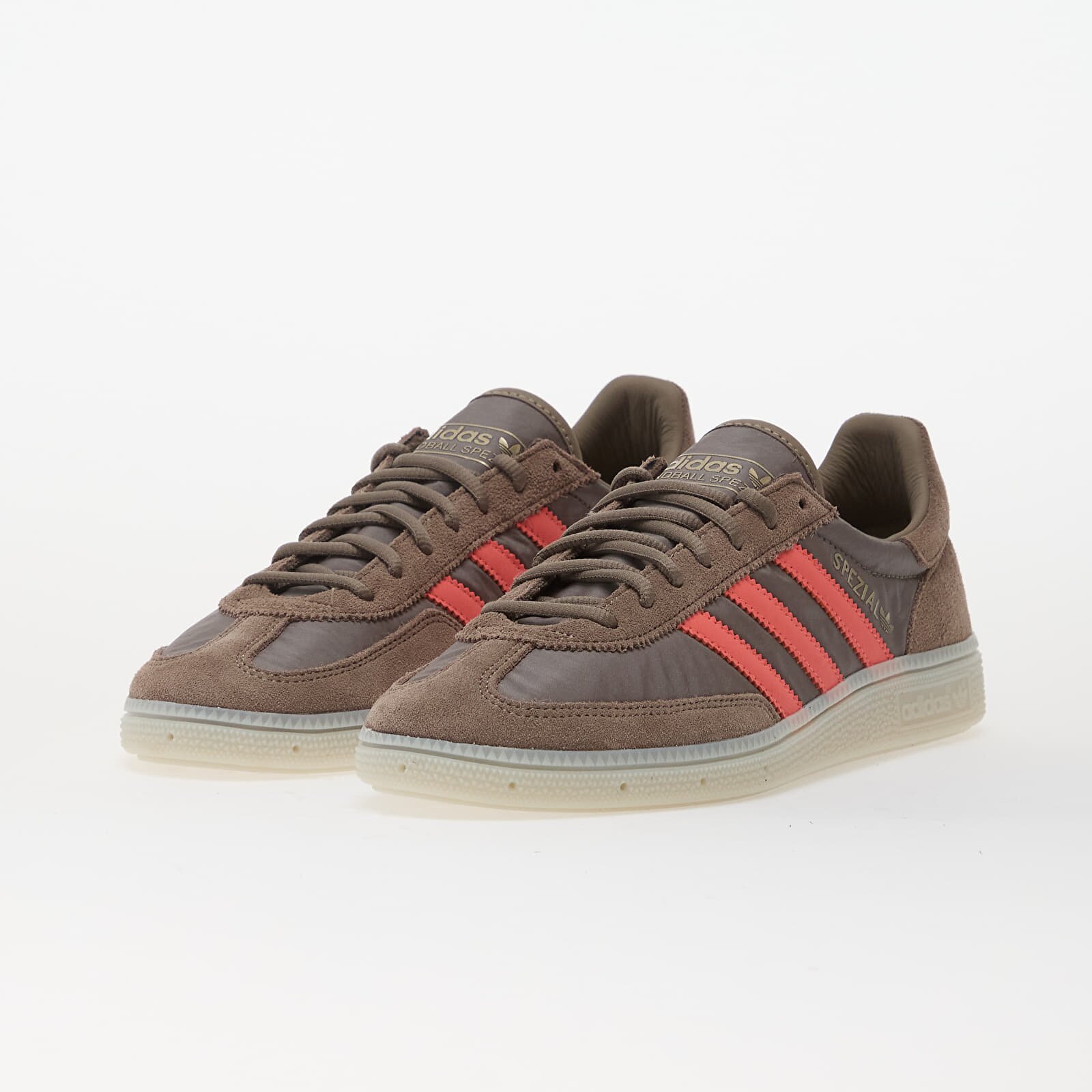 adidas Originals Сникърси adidas Handball Spezial Simple Brown/ Semi Flash Red/ Aluminium