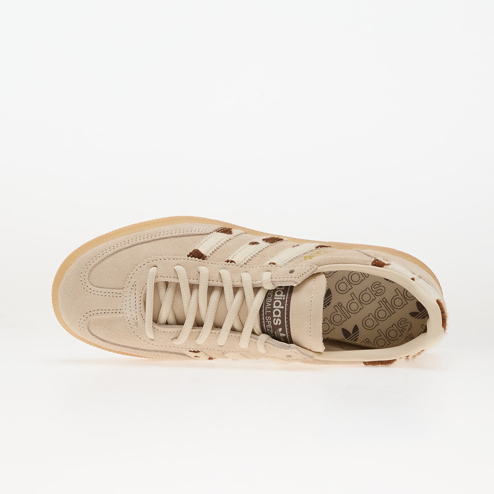adidas Originals Сникърси adidas Handball Spezial W Wonder White/ Earth Strata/ Gum