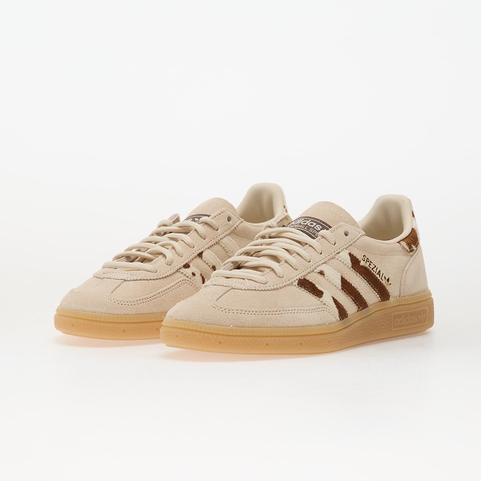 adidas Originals Сникърси adidas Handball Spezial W Wonder White/ Earth Strata/ Gum