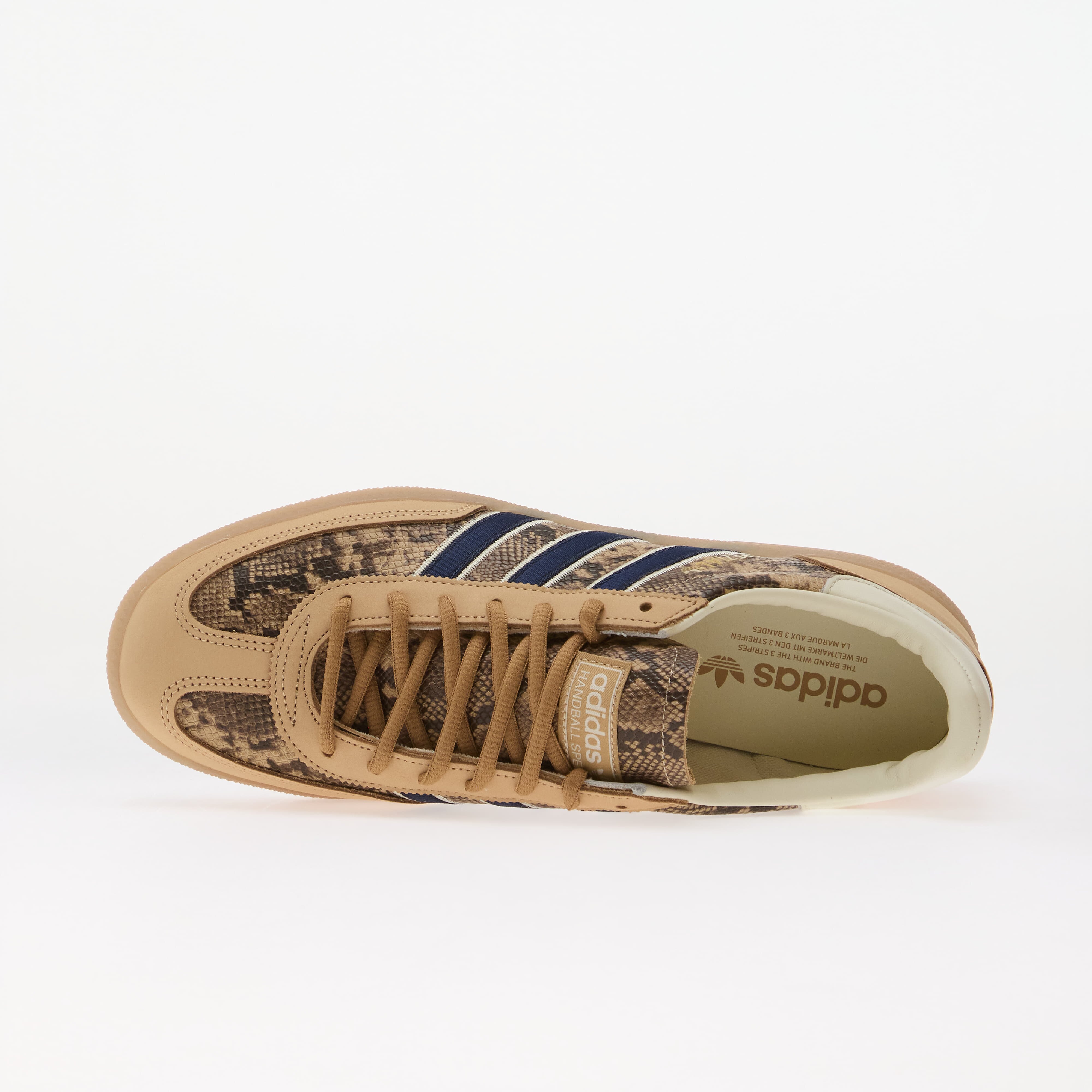 adidas Originals Сникърси adidas Handball Spezial Warm Sandstone/ Dark Blue/ Cardboard