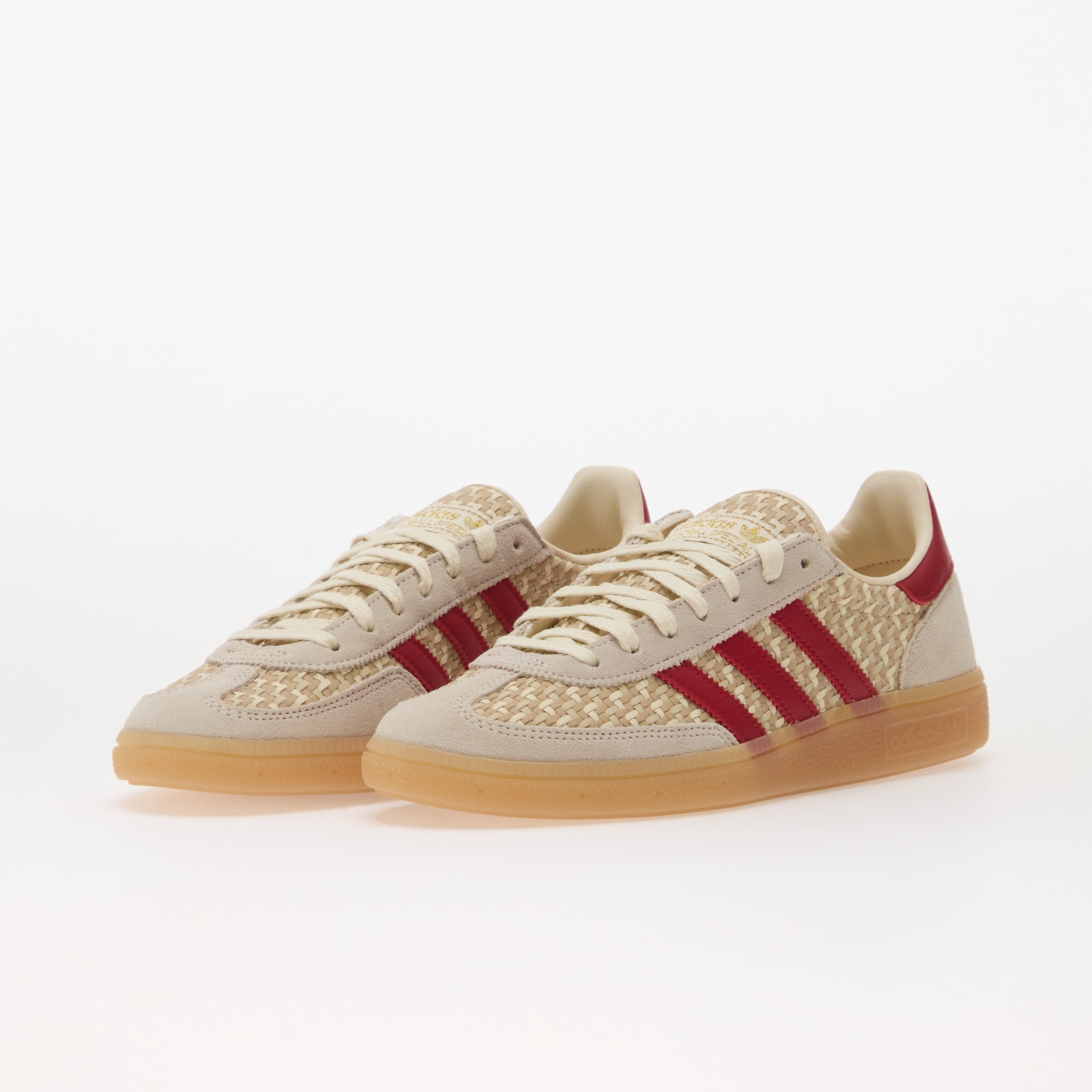 adidas Originals Сникърси adidas Handball Spezial Wonder White/ Team Victory Red/ Gold Met.