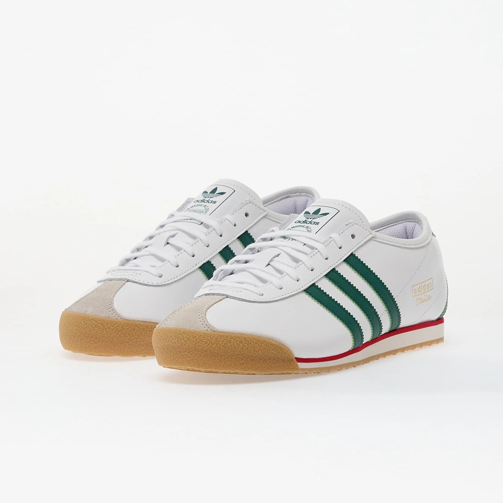 adidas Originals Сникърси adidas Italia 70S Ftw White/ Collegiate Green/ Gum