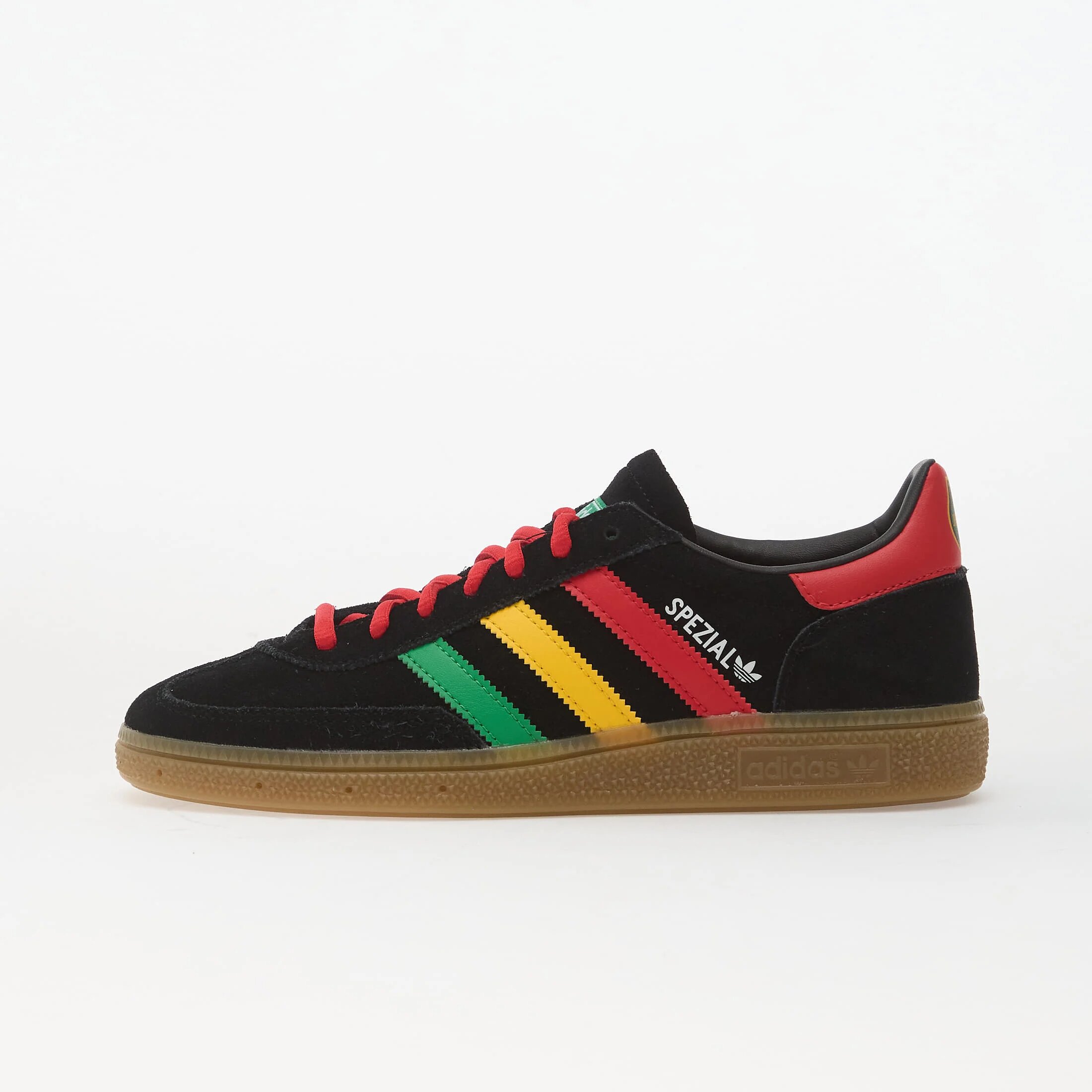 adidas Originals Сникърси adidas Jamaica Handball Spezial Core Black/ Pure Ruby/ Bold Gold