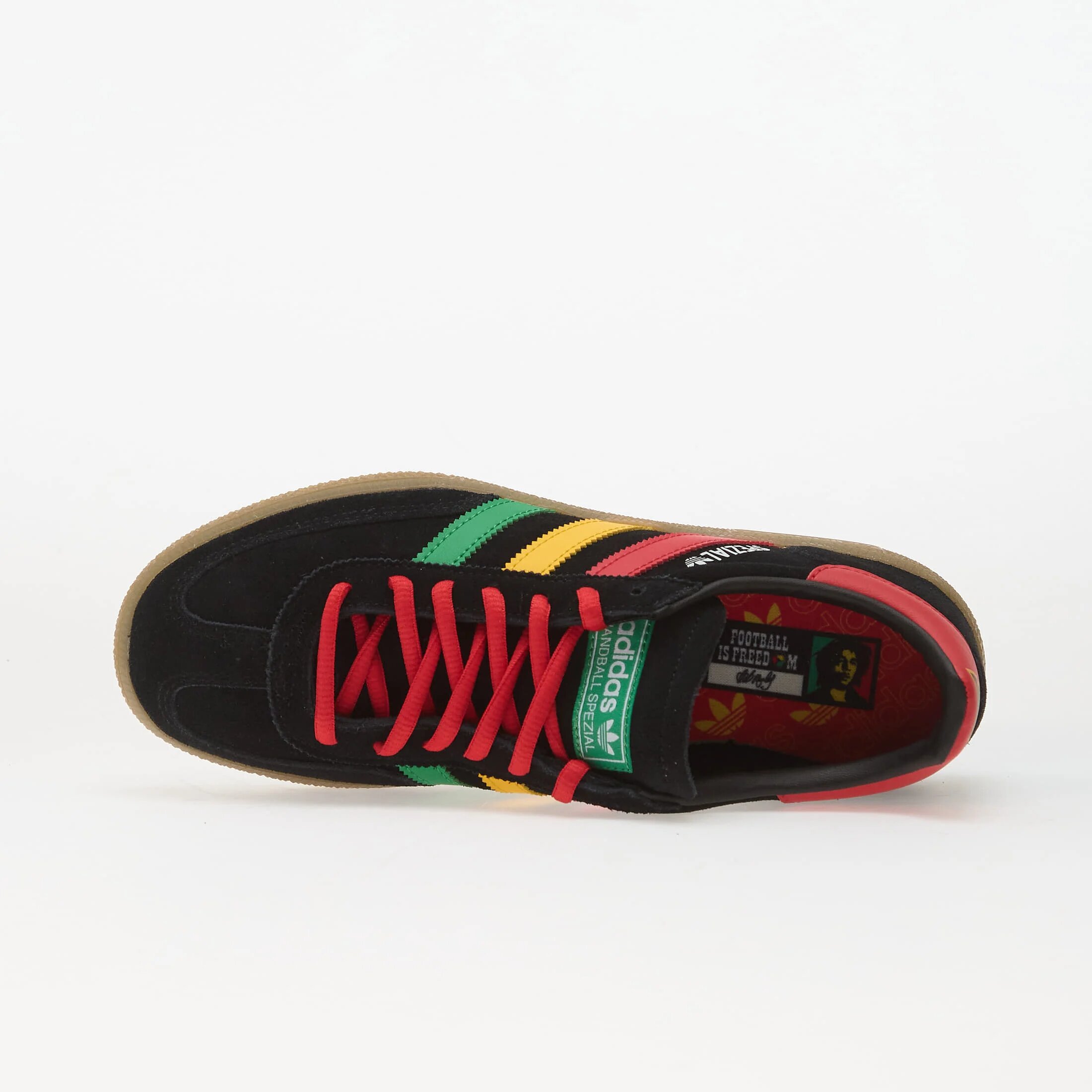 adidas Originals Сникърси adidas Jamaica Handball Spezial Core Black/ Pure Ruby/ Bold Gold