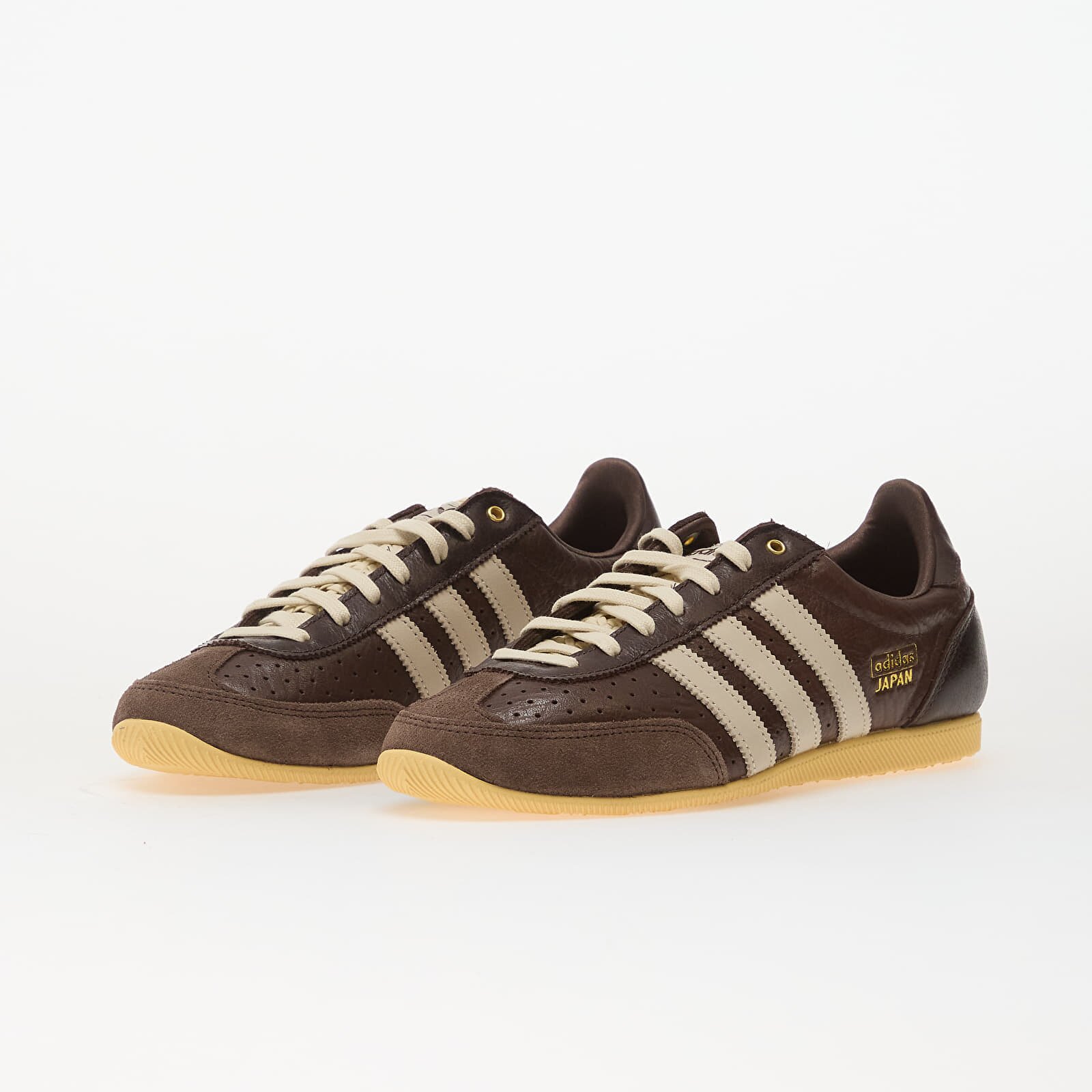 adidas Originals Сникърси adidas Japan W Brown/ Wonder White/ Gold Metallic