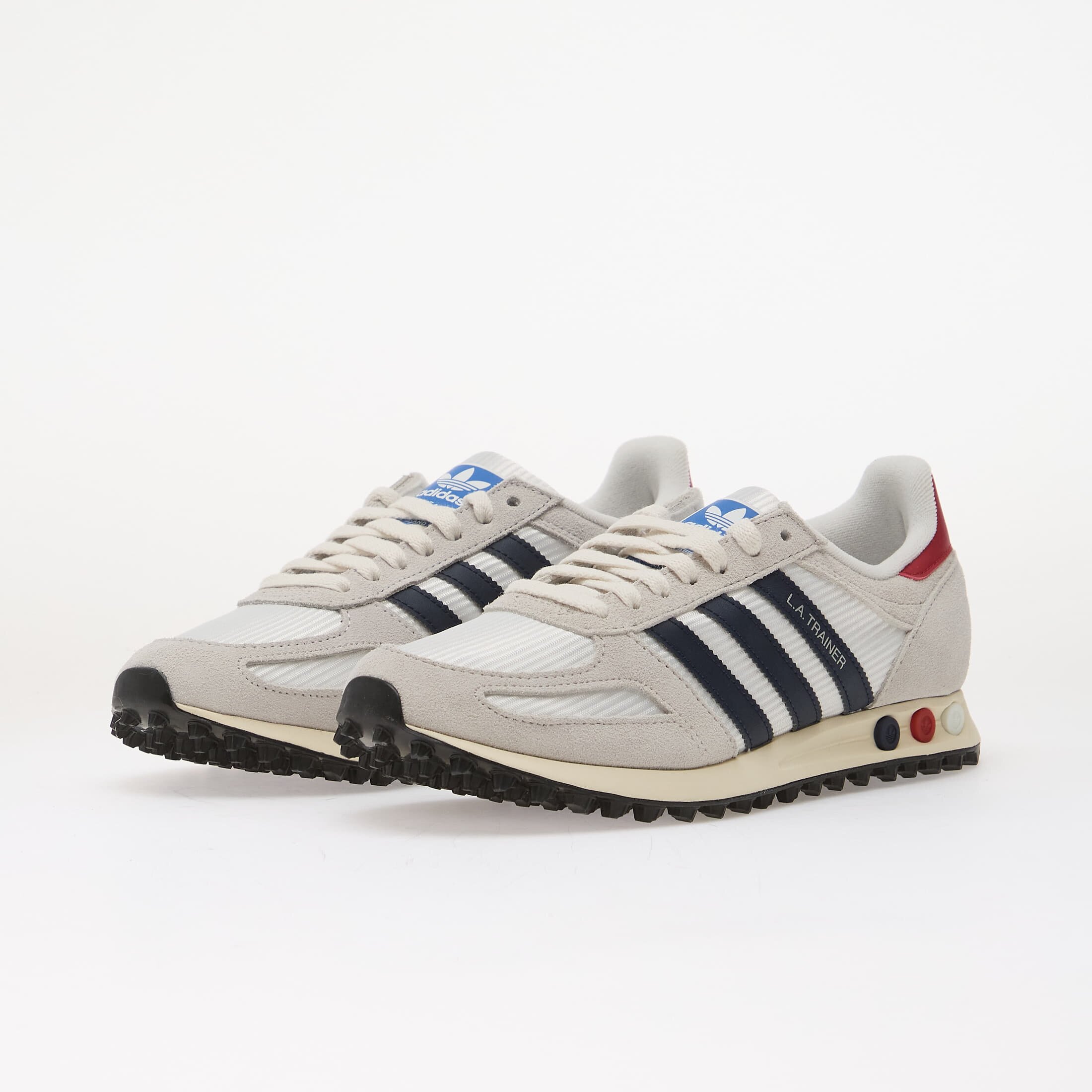adidas Originals Сникърси adidas La Trainer OG Crystal White/ Night Indigo/ Team Victory Red
