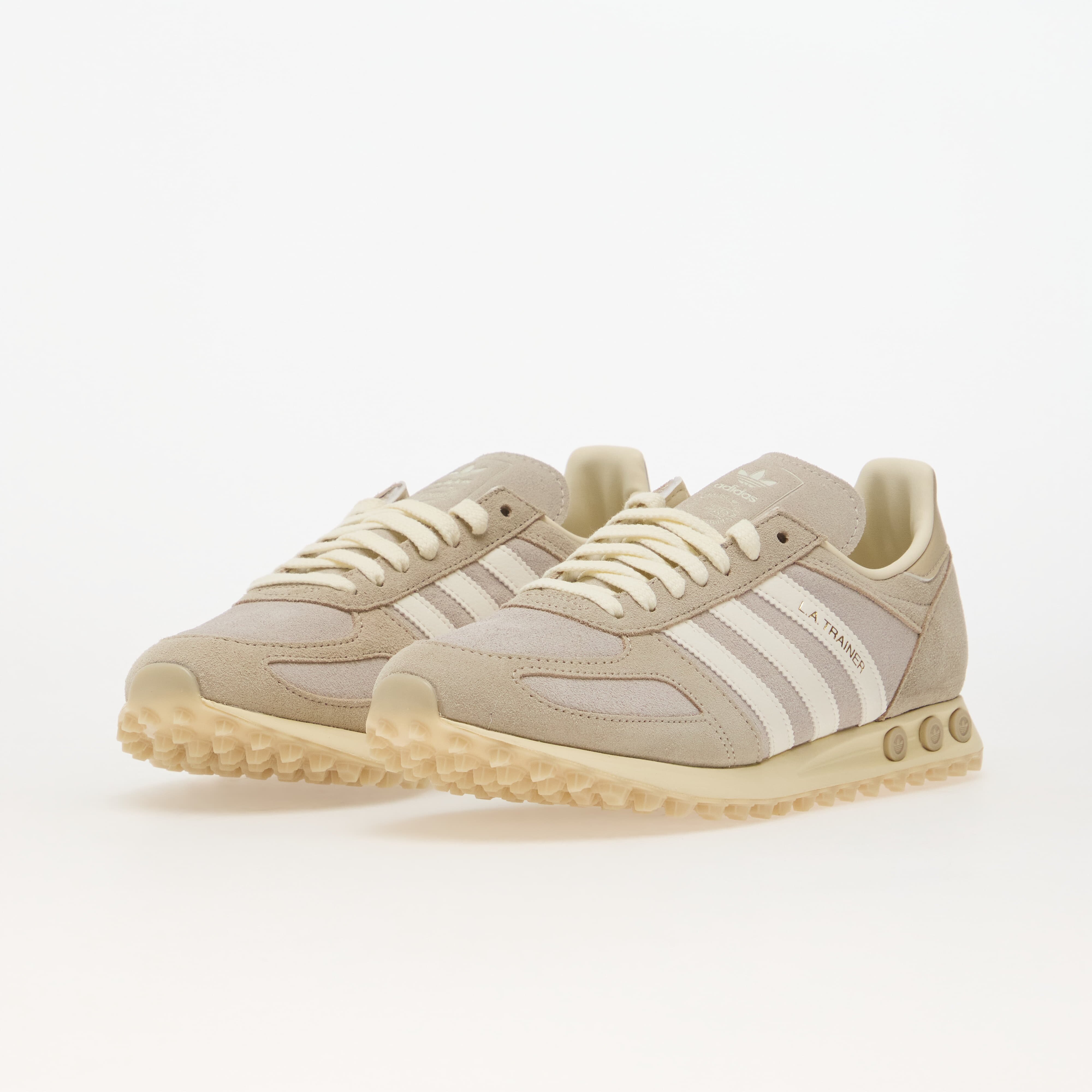adidas Originals Сникърси adidas LA Trainer OG Khaki Three/ Off White/ Matte Gold