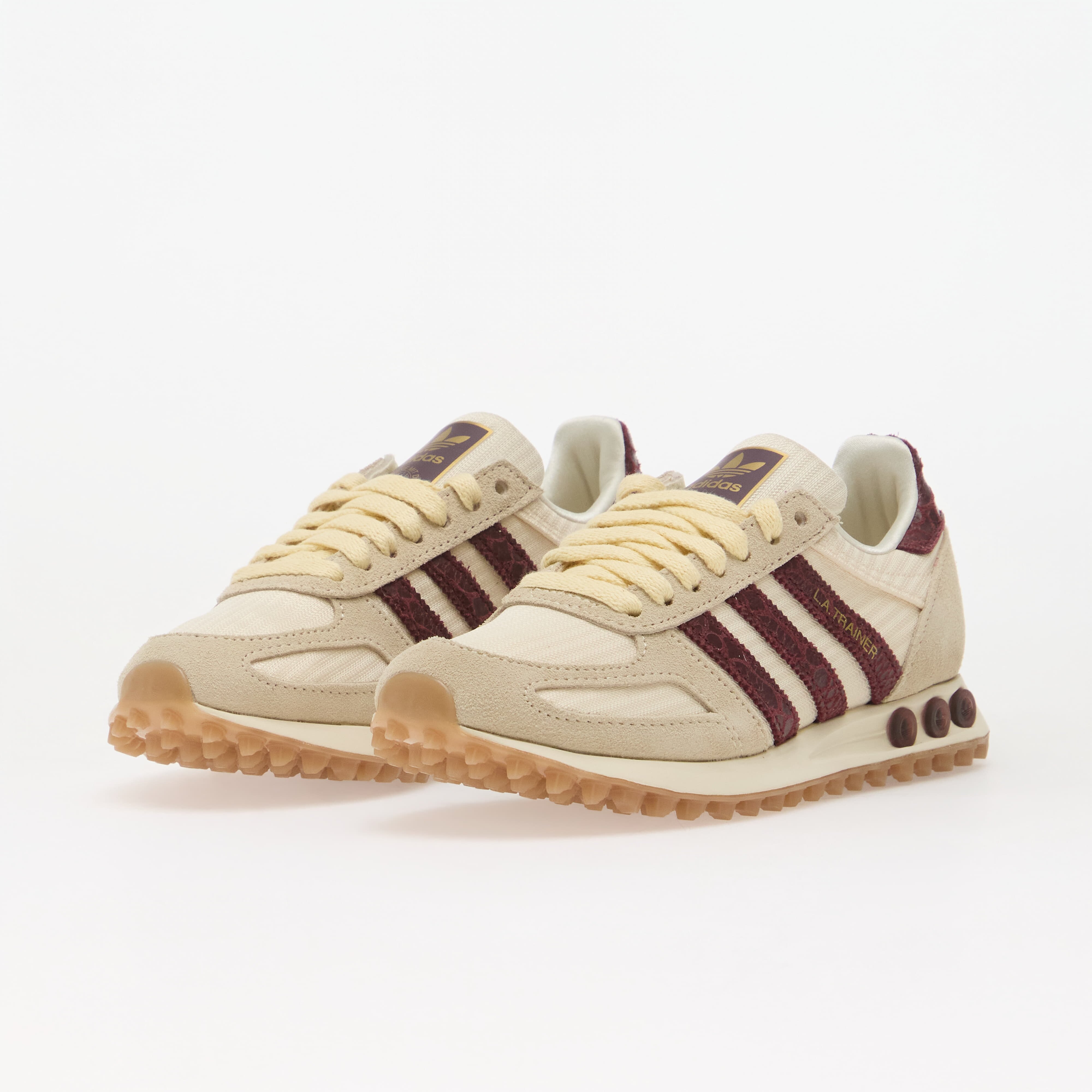 adidas Originals Сникърси adidas LA Trainer OG Warm Vanilla/ Shadow Red/ Gold Metallic