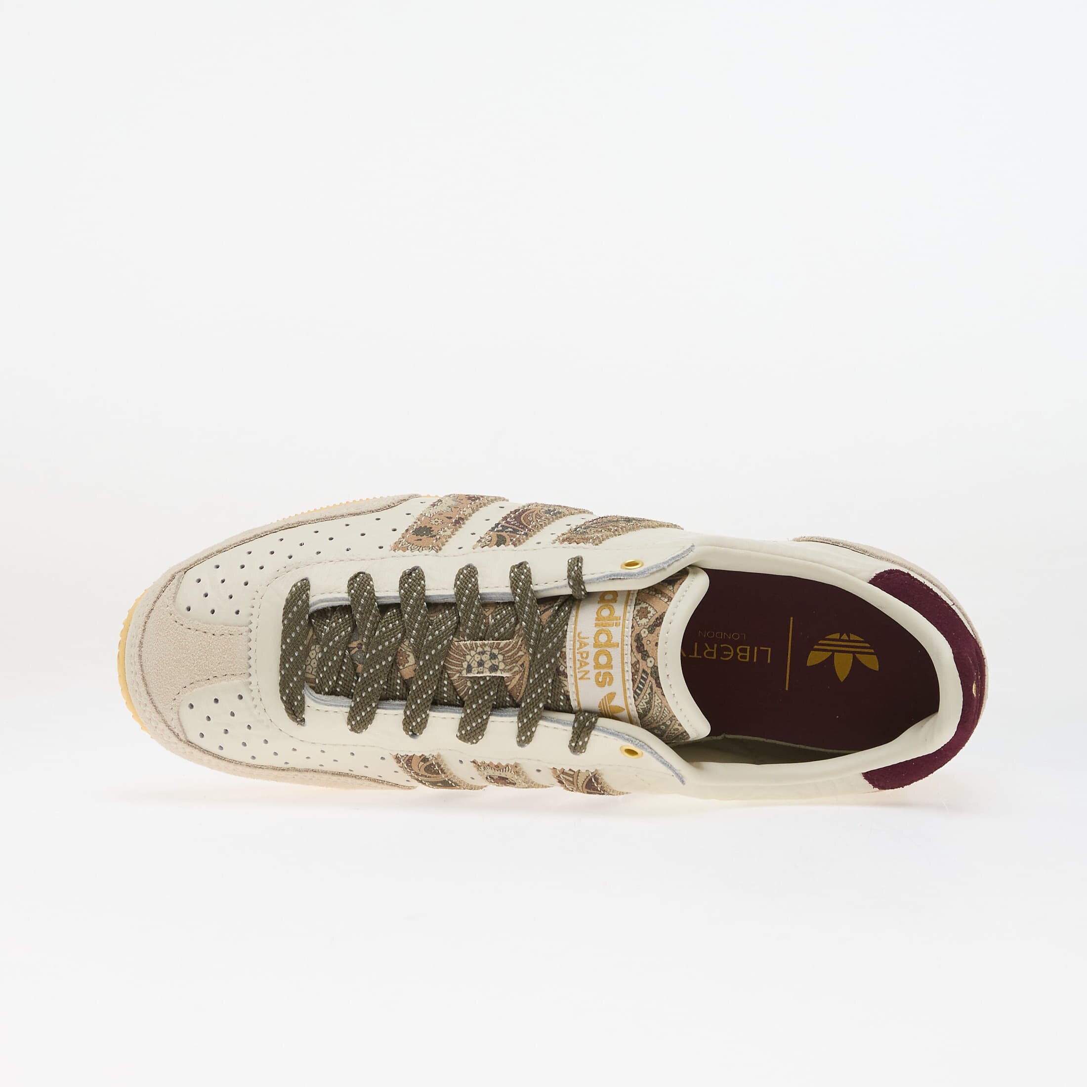 adidas Originals Сникърси adidas Liberty London Japan Off White/ Maroon/ Olive Strata