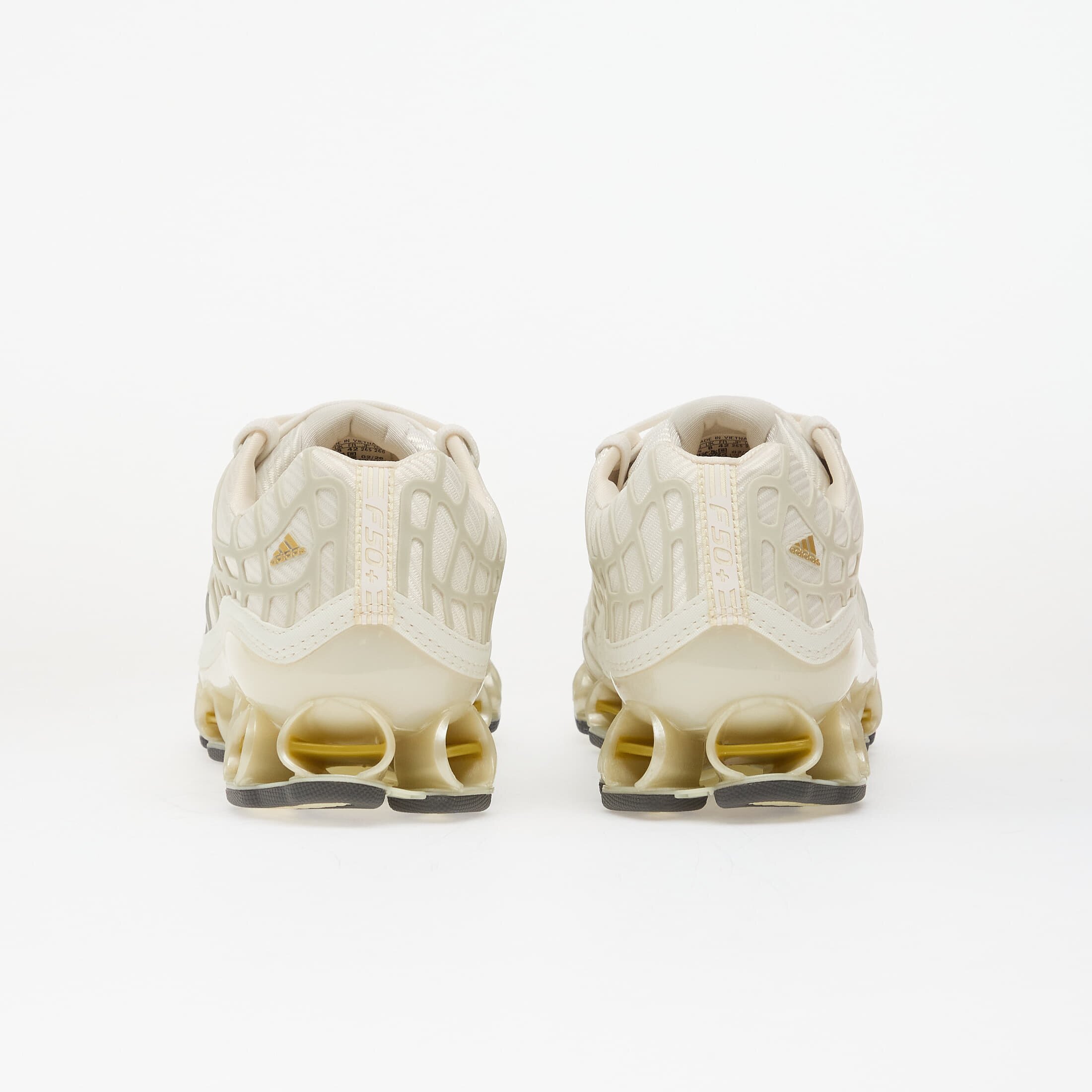 adidas Originals Сникърси adidas Megaride F50 Cloud White/ Ice Gold Met./ Gold Met.