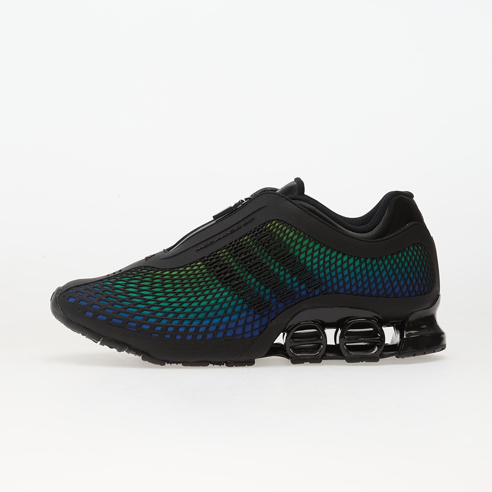 adidas Originals Сникърси adidas Megaride S2 Core Black/ Core Black/ Semi Screaming Green