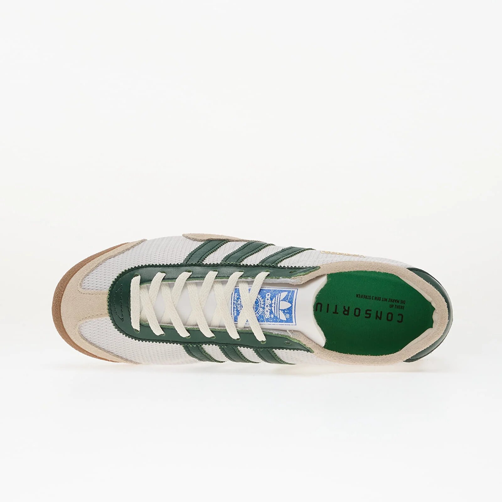 adidas Originals Сникърси adidas MELBOURNE UP THERE Ftwr White/ Dark Green/ Off White