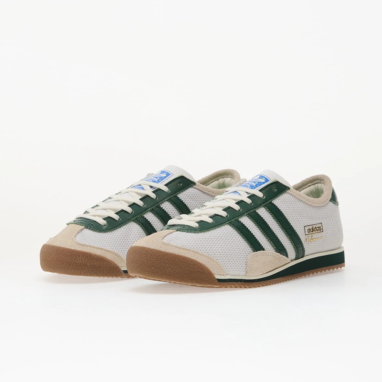 adidas Originals Сникърси adidas MELBOURNE UP THERE Ftwr White/ Dark Green/ Off White