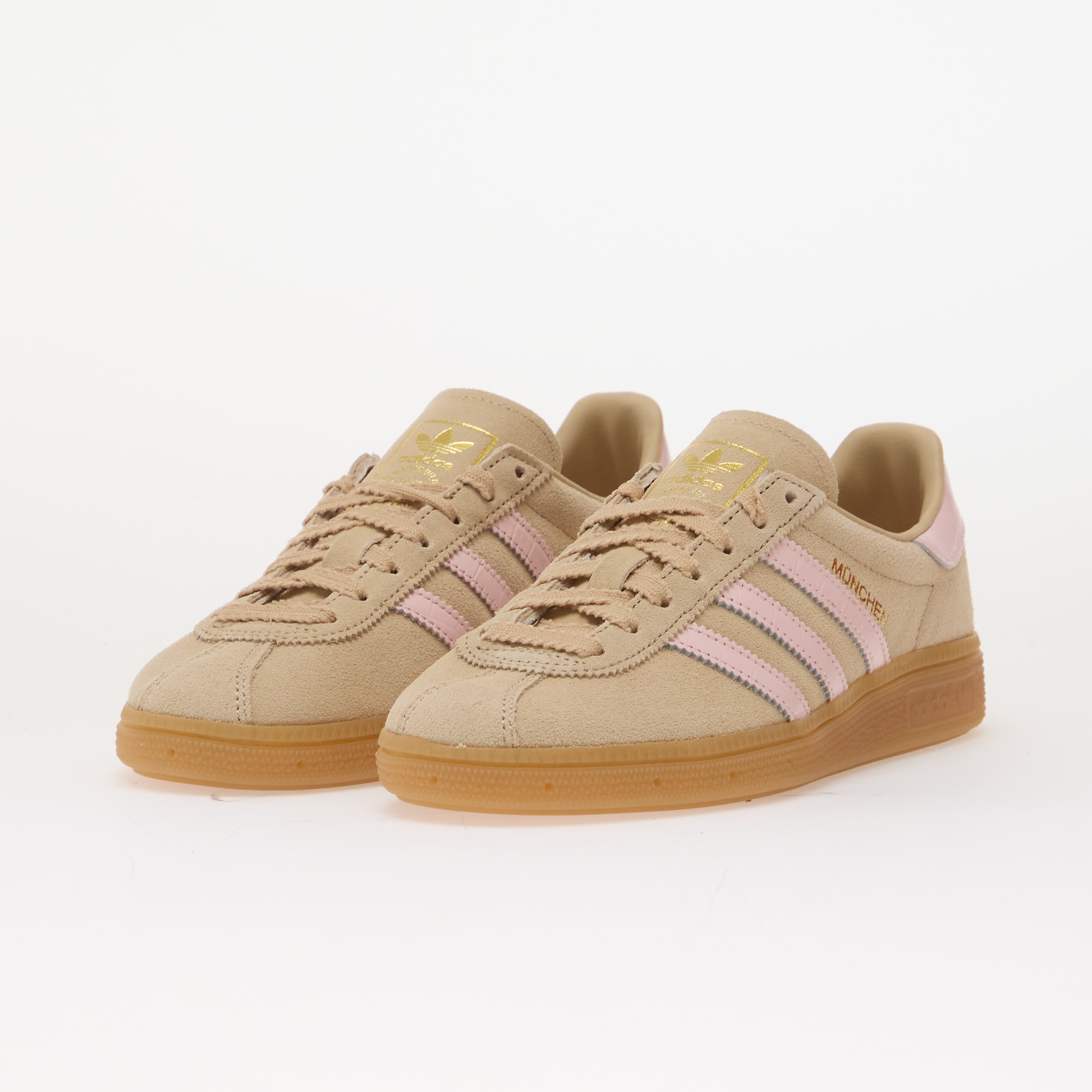 adidas Originals Сникърси adidas Muenchen Gum4/ Magic Beige/ Clear Pink