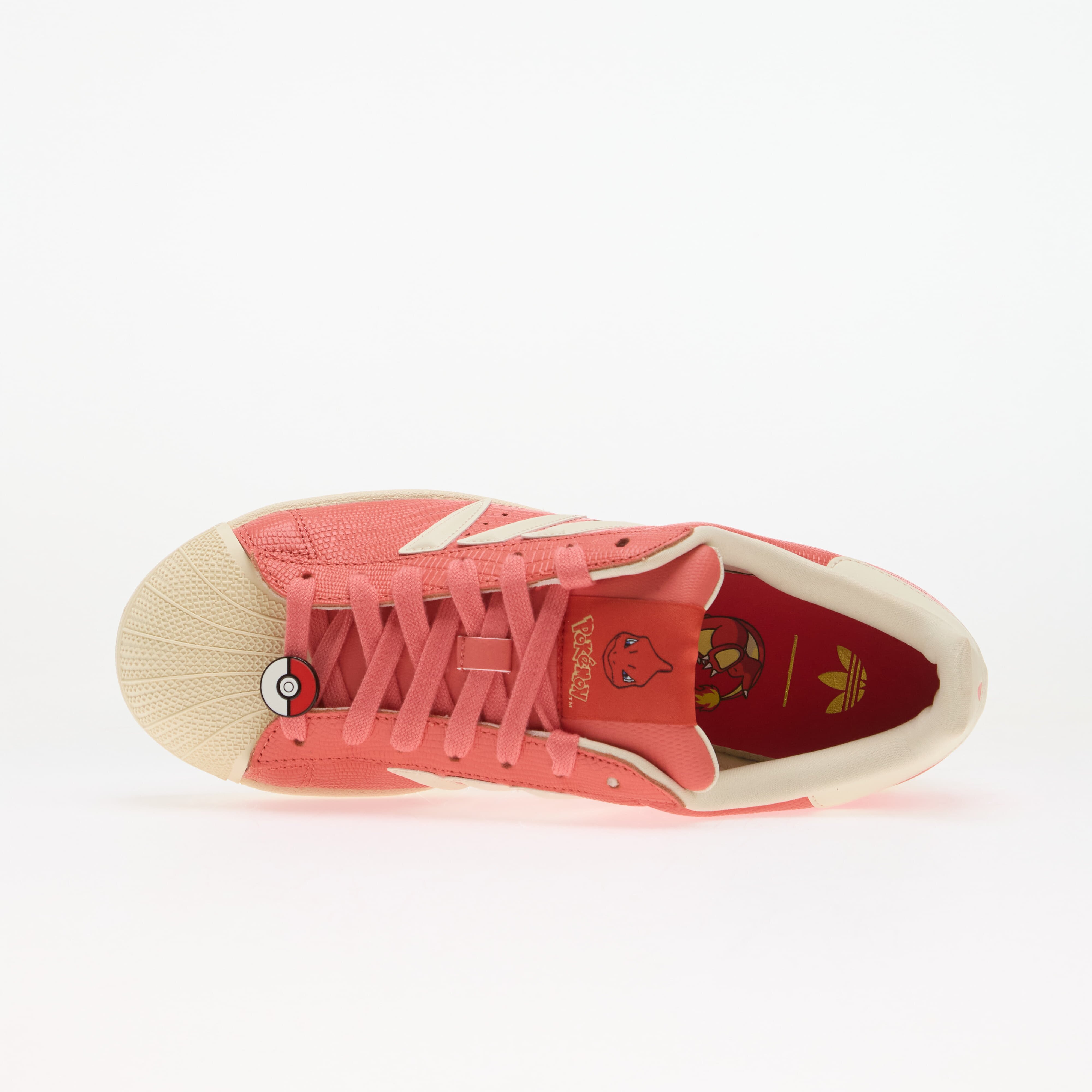 adidas Originals Сникърси adidas Pokemon Superstar II (Charmeleon) Preloved Scarlet/ Preloved Scarlet/ Cream White