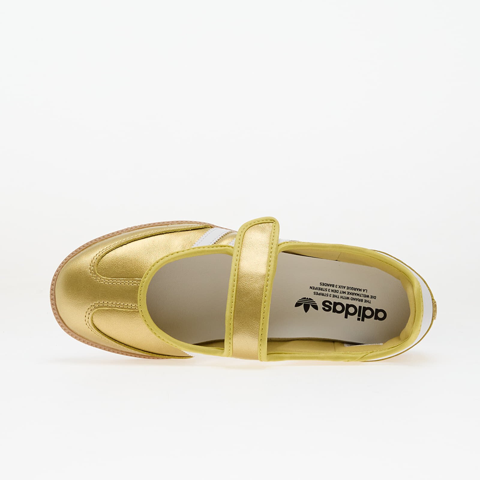 adidas Originals Сникърси adidas Samba Jane W Gold Metallic/ Ftw White/ Gum4