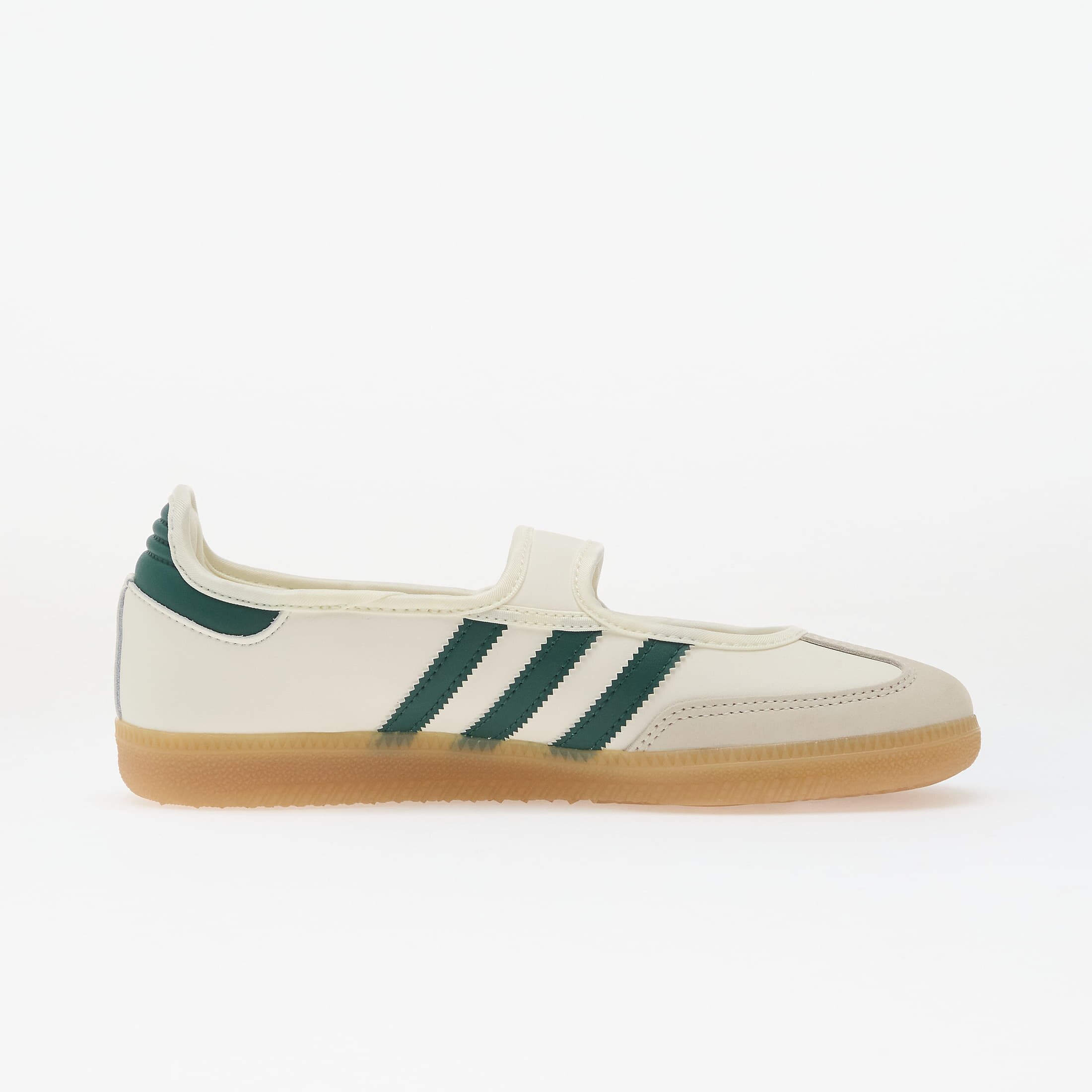 adidas Originals Сникърси adidas Samba Jane W Off White/ Collegiate Green/ Gold Metallic