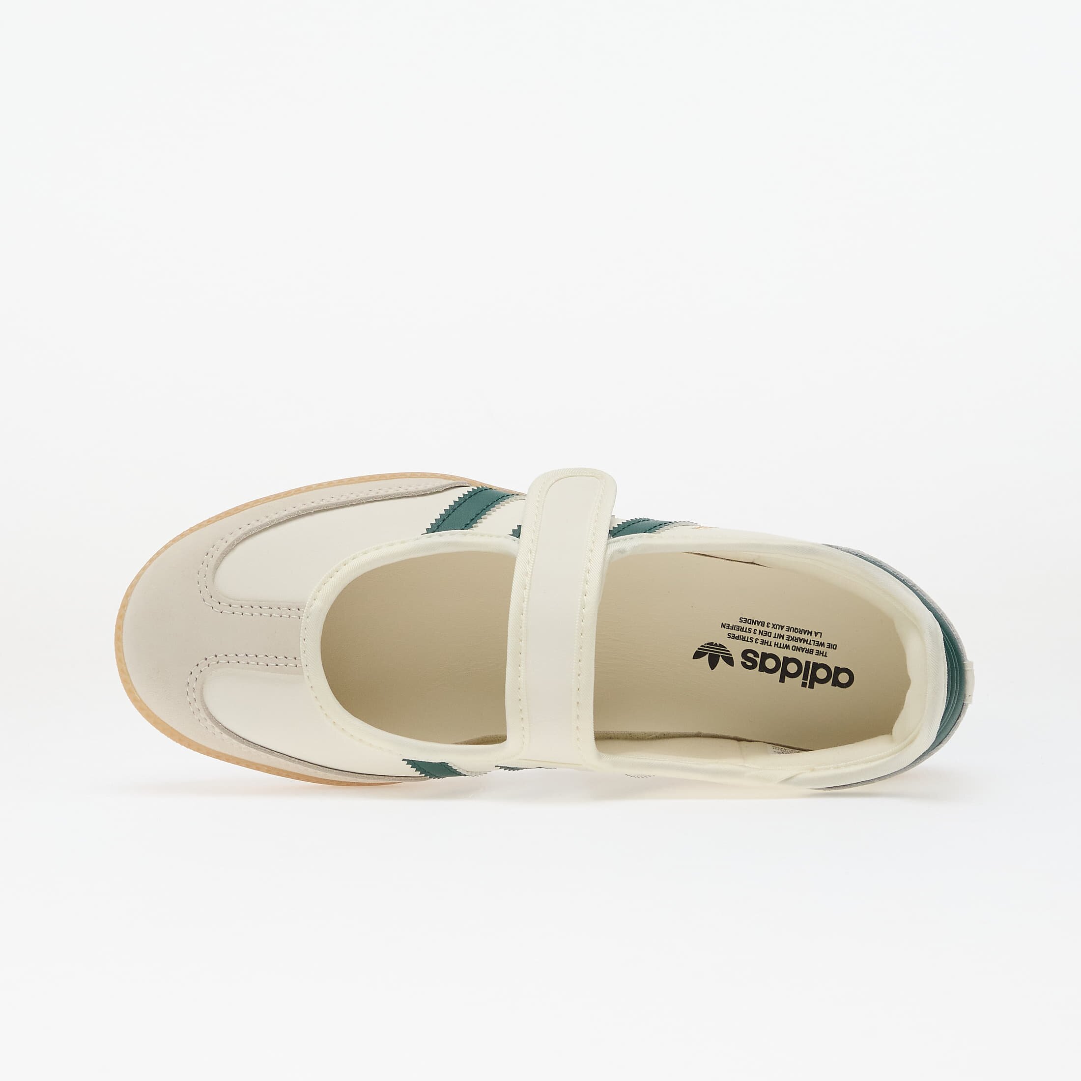 adidas Originals Сникърси adidas Samba Jane W Off White/ Collegiate Green/ Gold Metallic