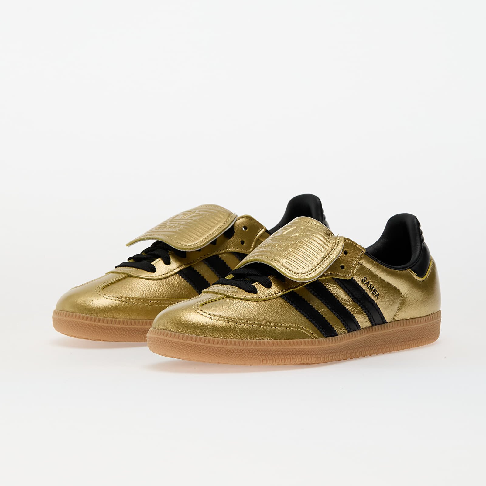 adidas Originals Сникърси adidas Samba Lt W Gold Metallic/ Core Black/ Gum