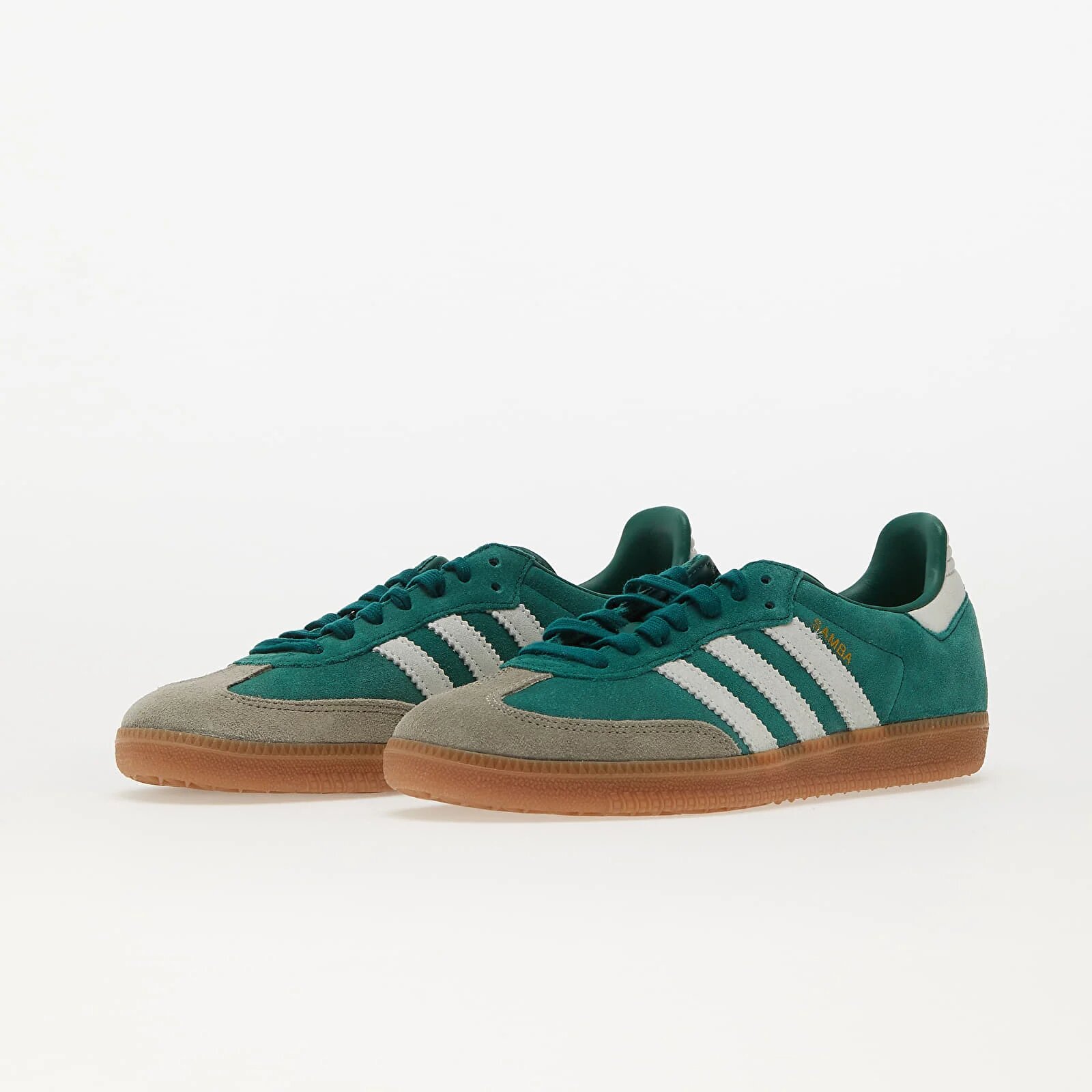 adidas Originals Сникърси adidas Samba Og Collegiate Green/ Ftw White/ Gum4