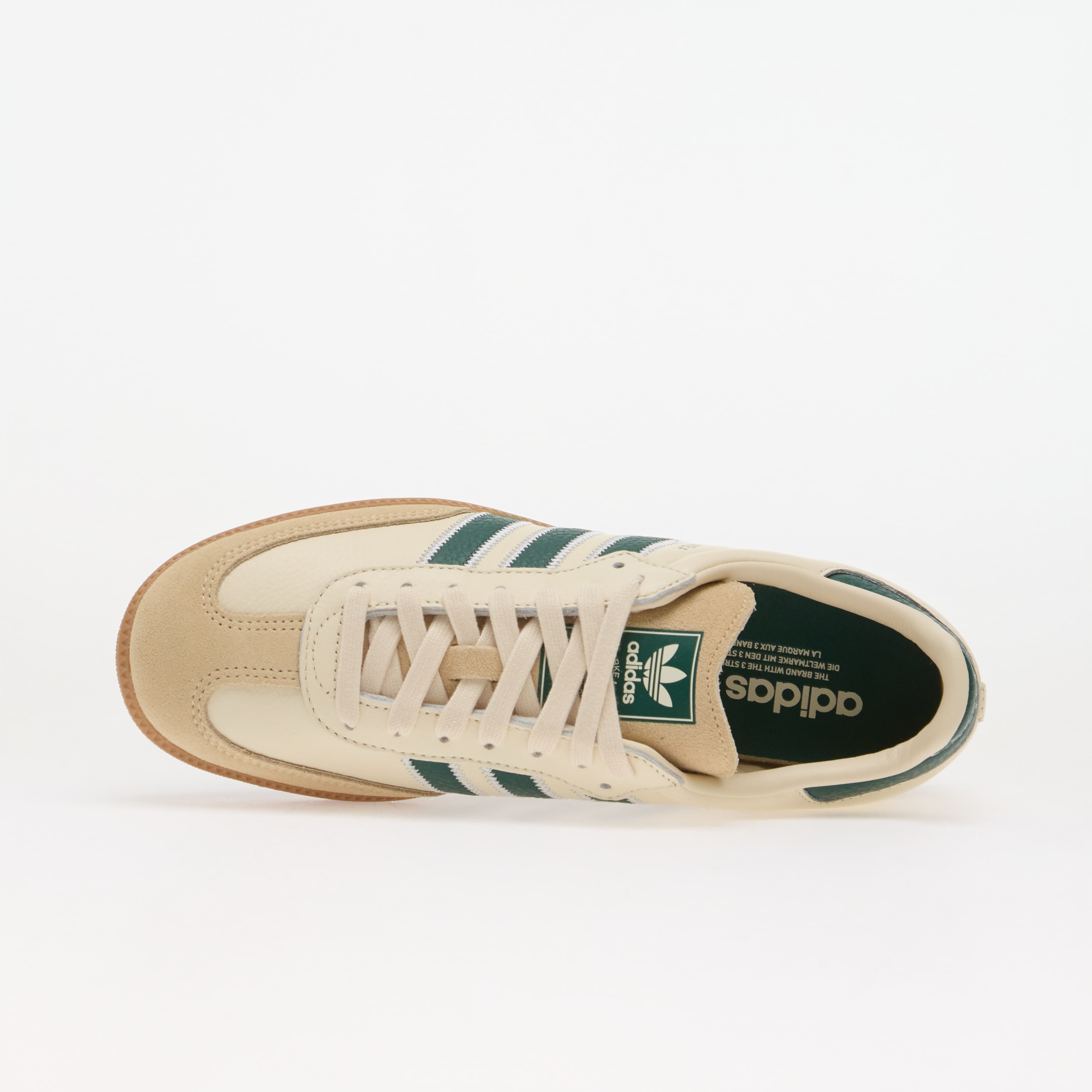 adidas Originals Сникърси adidas Samba OG Cream White/ Collegiate Green/ Gum