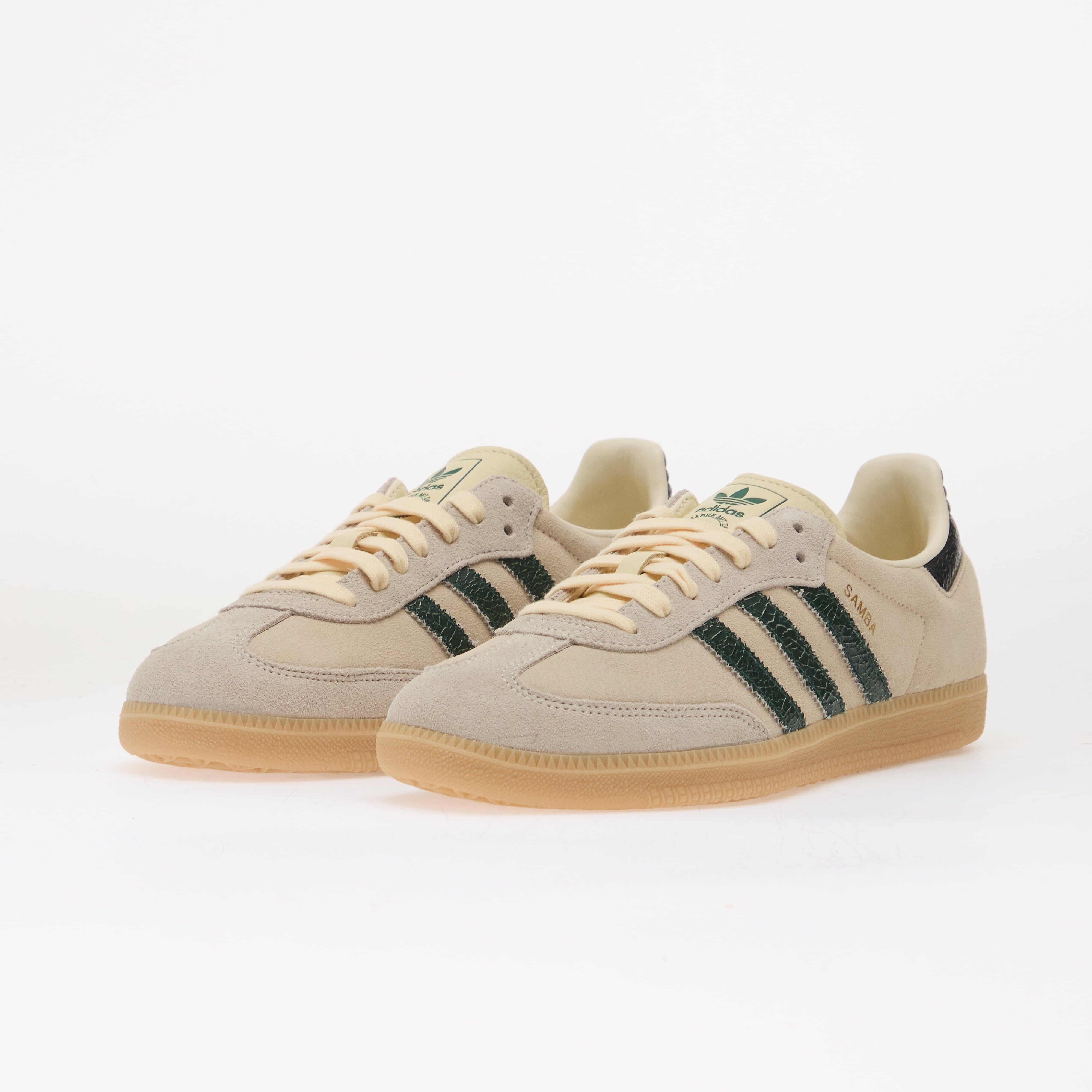 adidas Originals Сникърси adidas Samba OG Cream White/ Collegiate Green/ Magic Beige