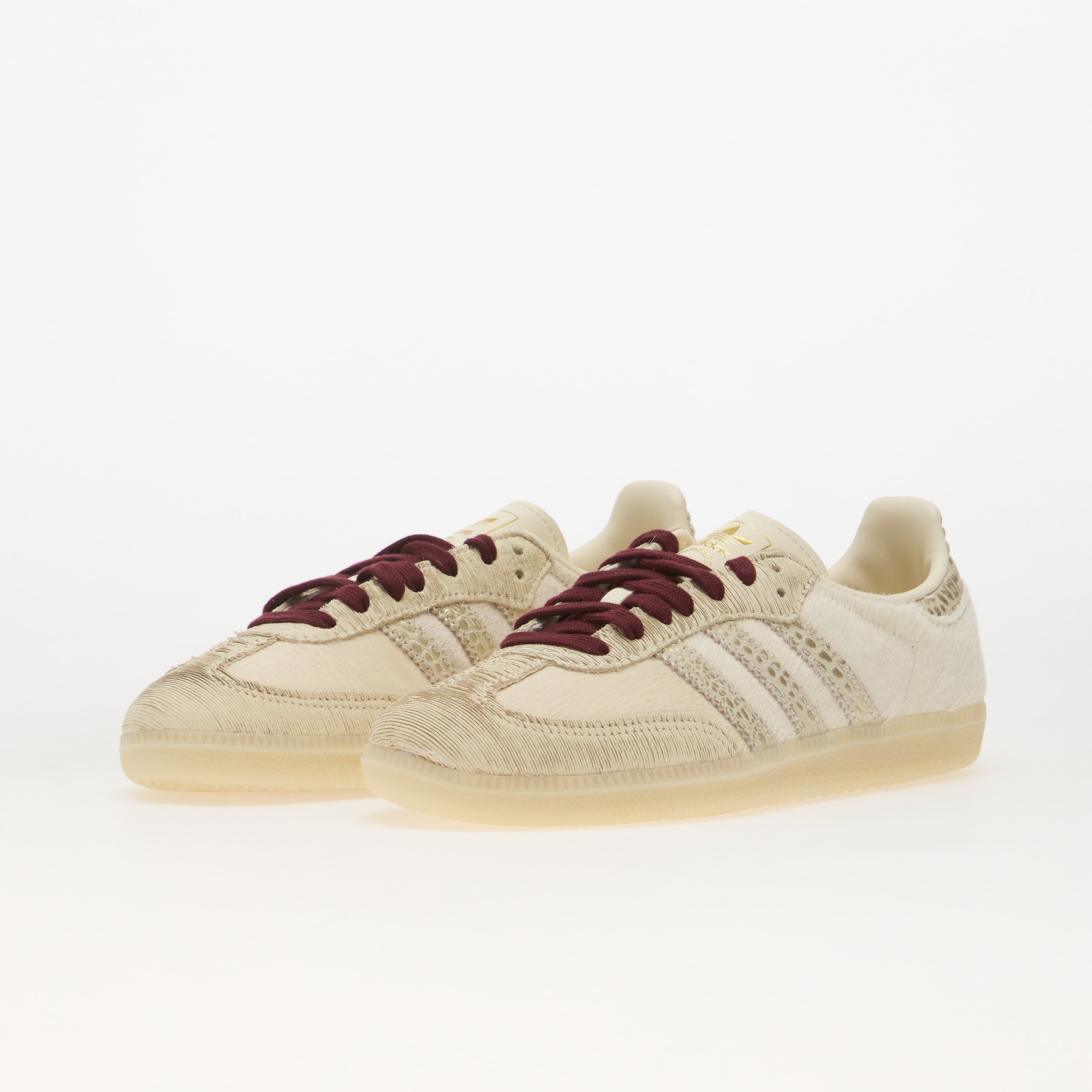 adidas Originals Сникърси adidas Samba OG Cream White/ Cream White/ Maroon